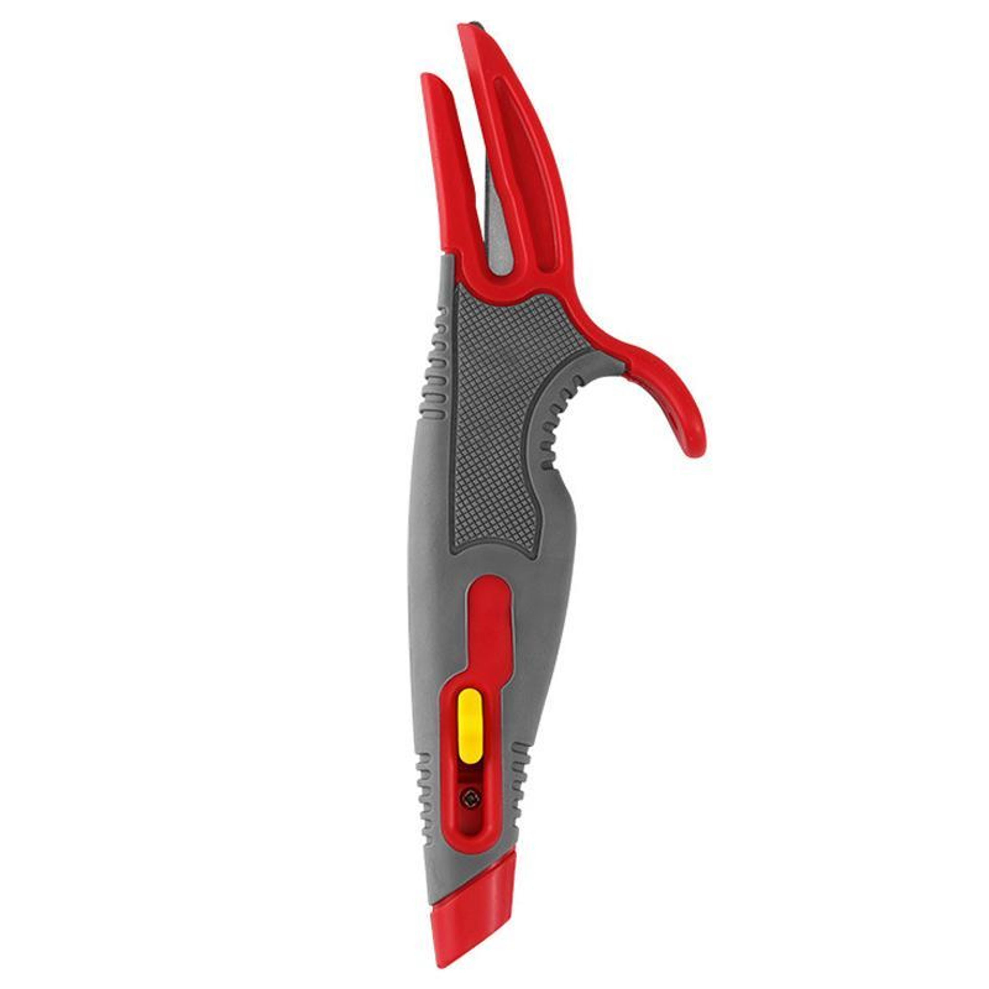 safeslice auto retractable box cutter & tape opener safety utility knife