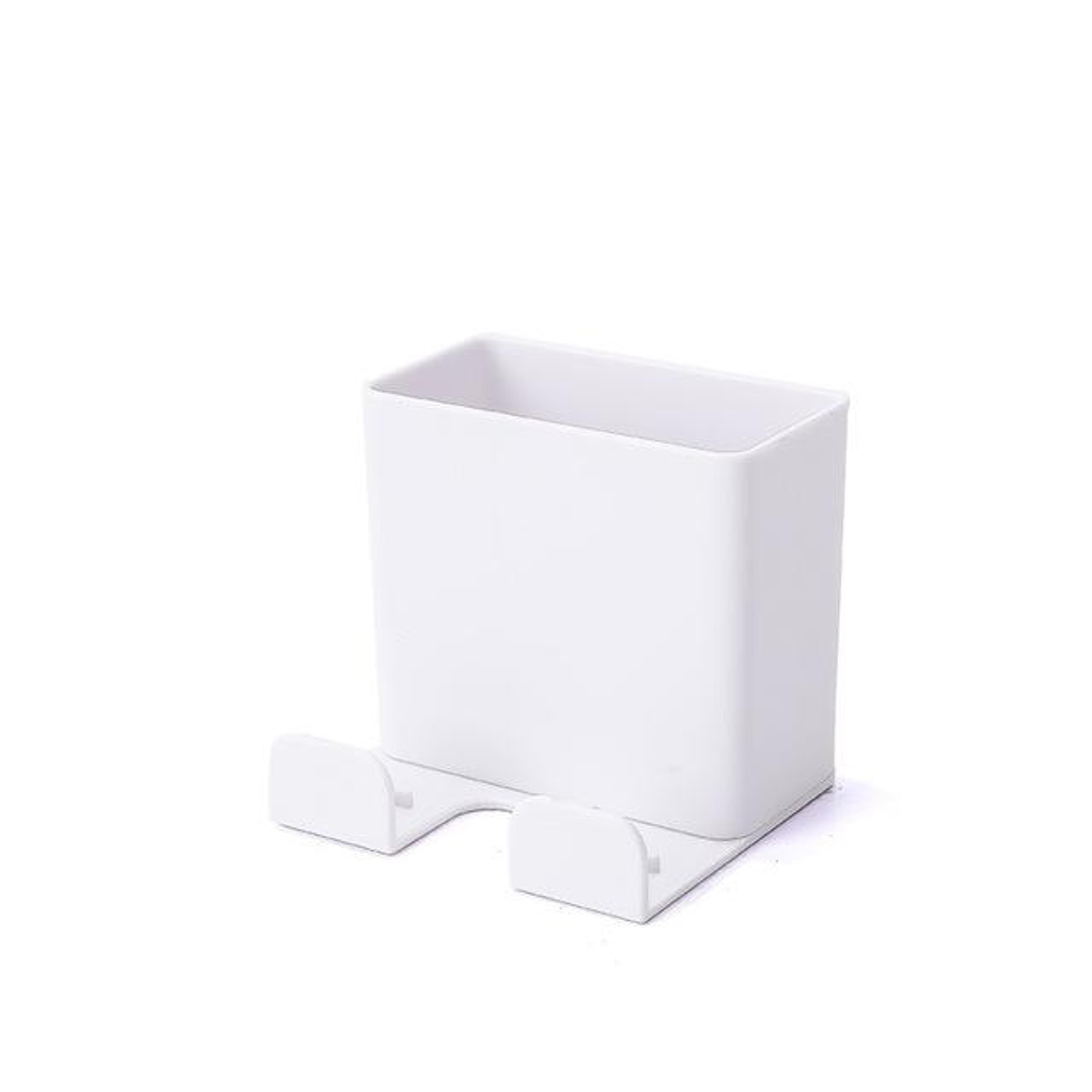 space saver wall mounted remote control holder & phone organiser storage box
