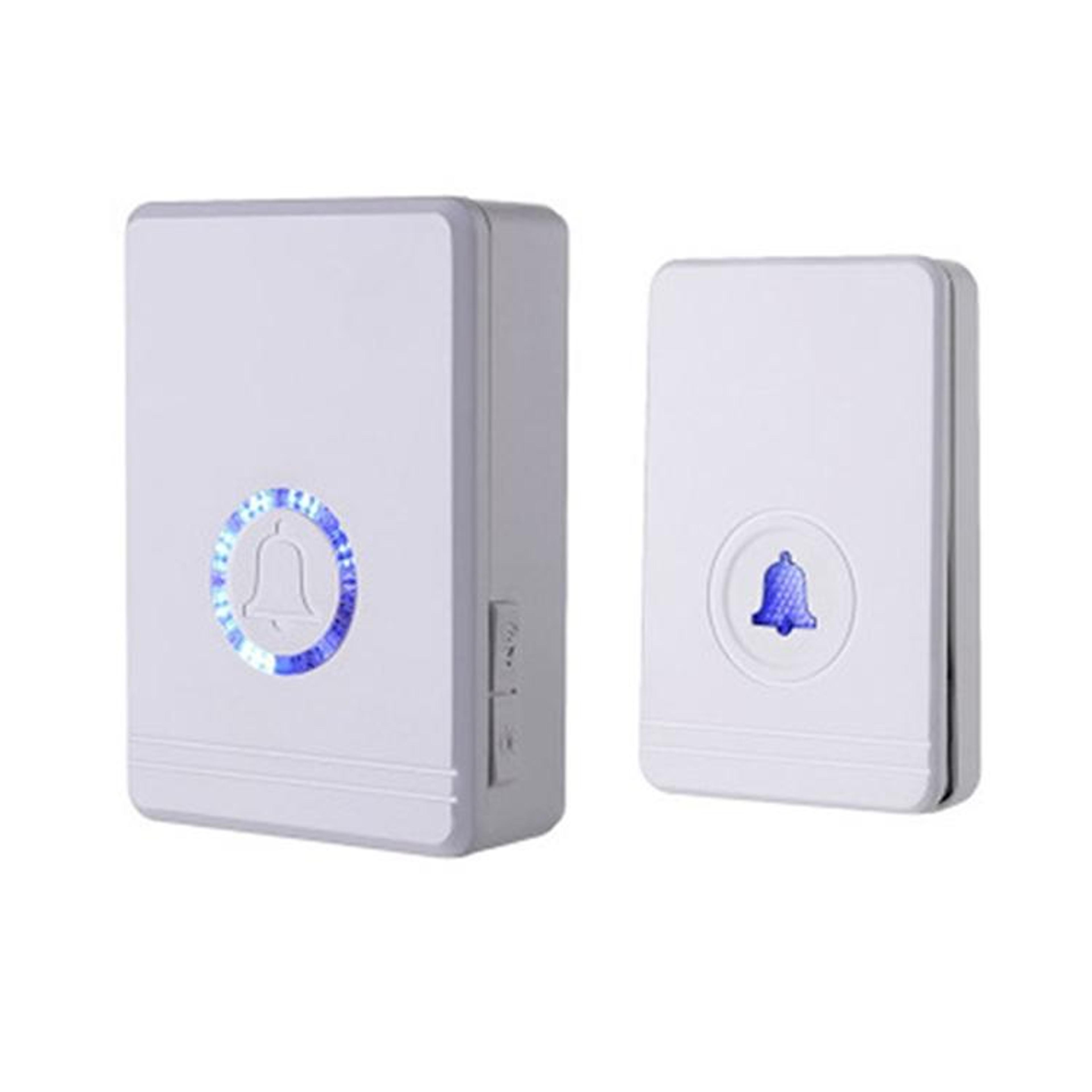 smart wireless doorbell with chimes & ip54 waterproof receiver
