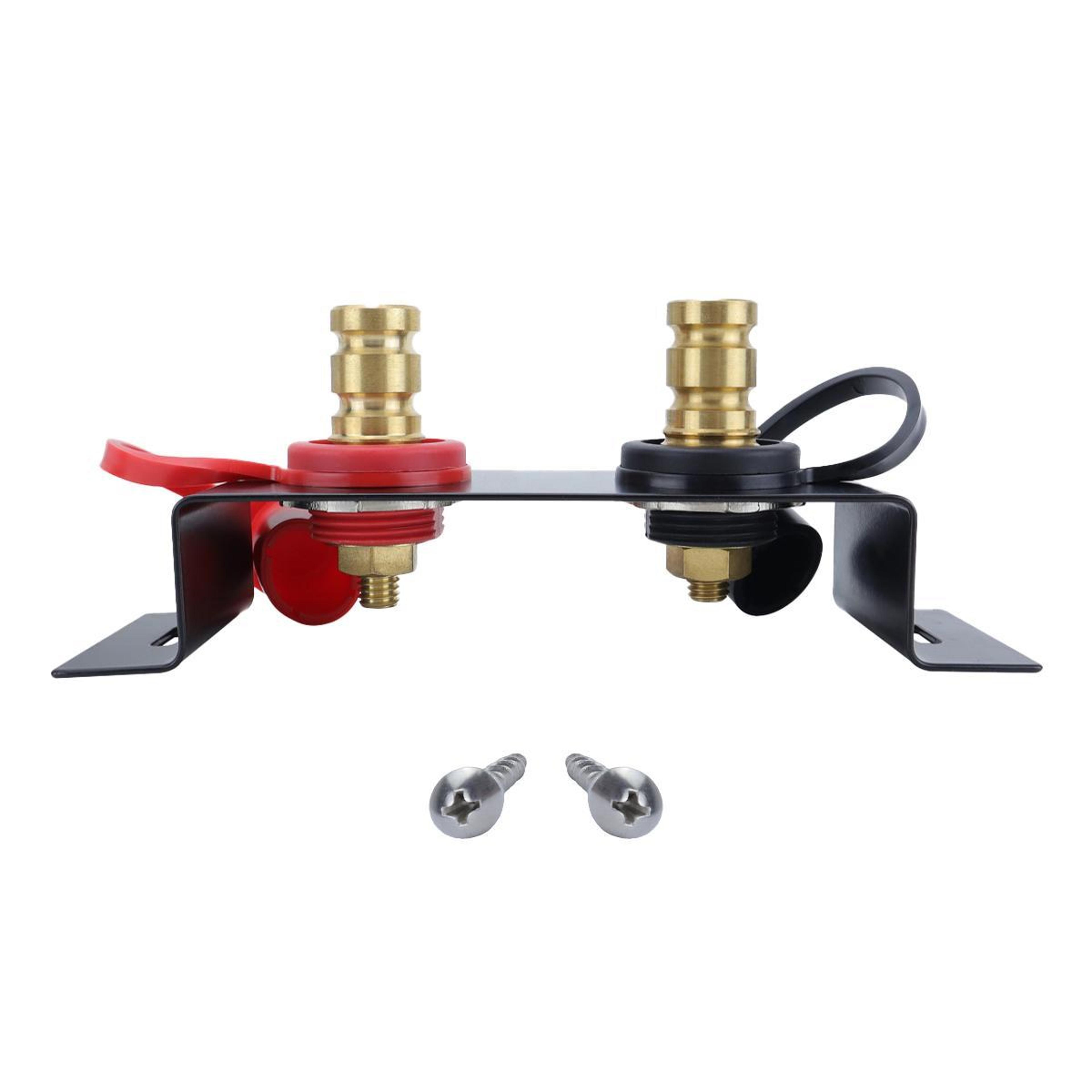 heavy duty m10 battery terminal extender for car, rv, marine & off road vehicles