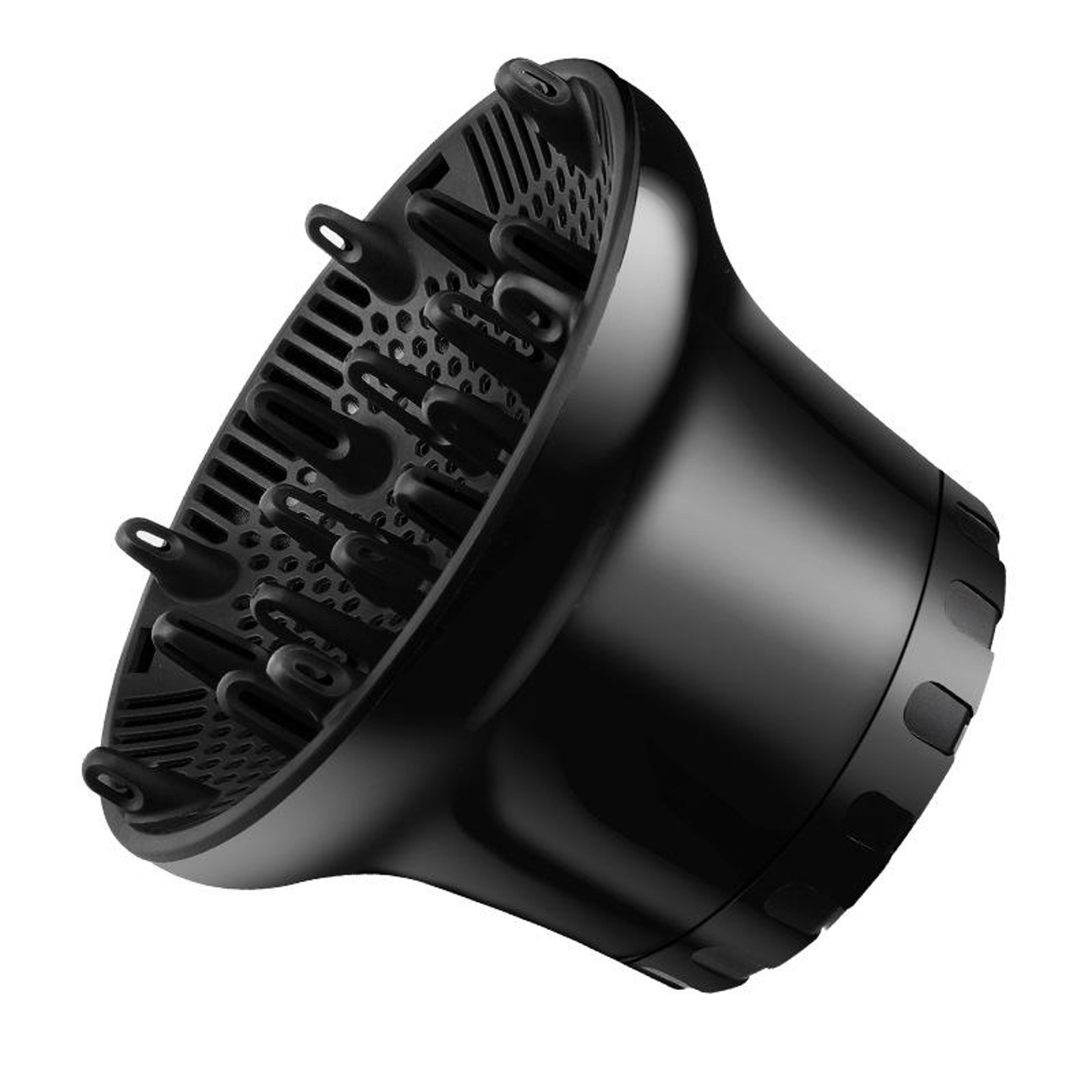 universal rotating hair diffuser for blow dryers large curl defining dryer attachment