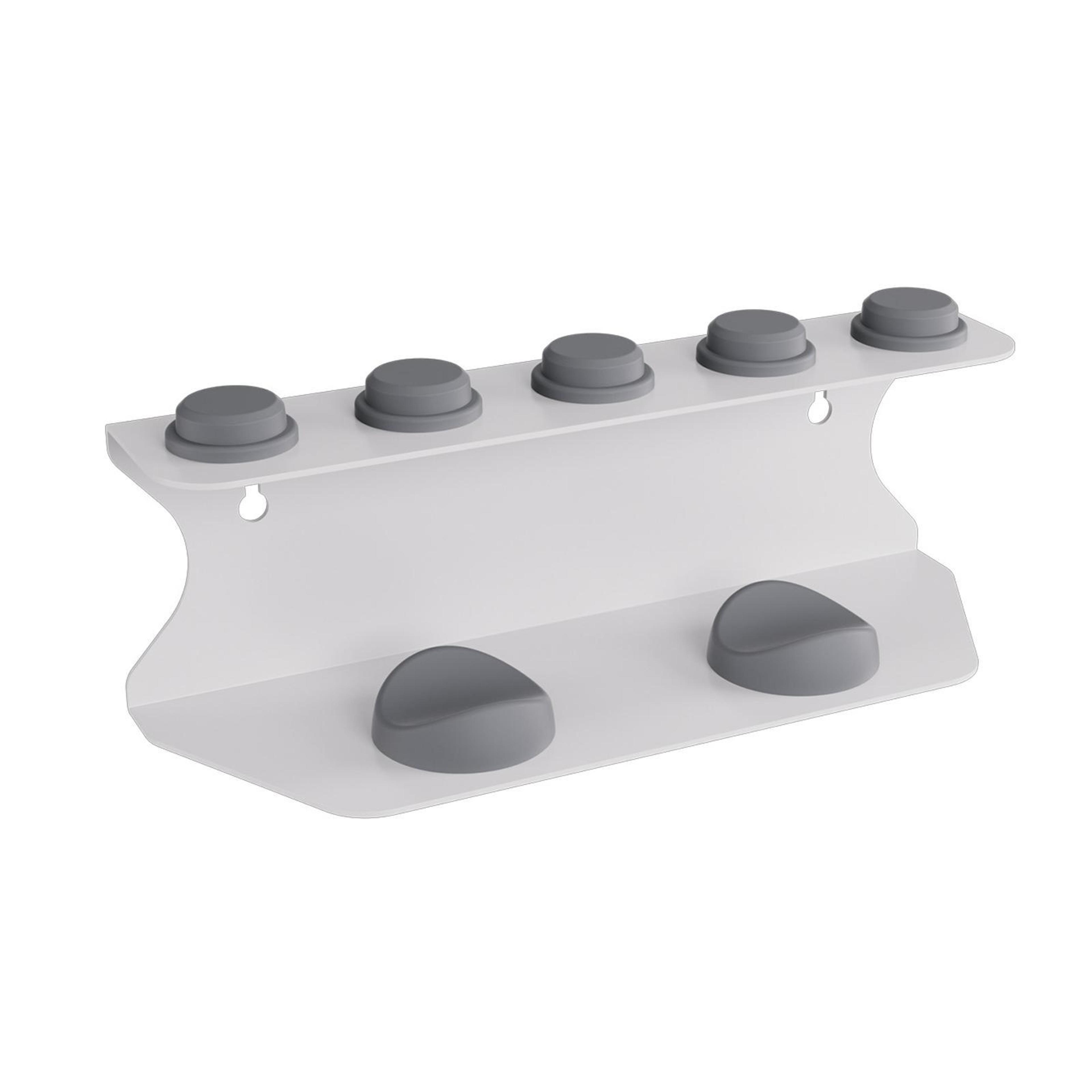 airwrap holder wall mount no-drill hair tool organizer for hair dryer & curling accessories