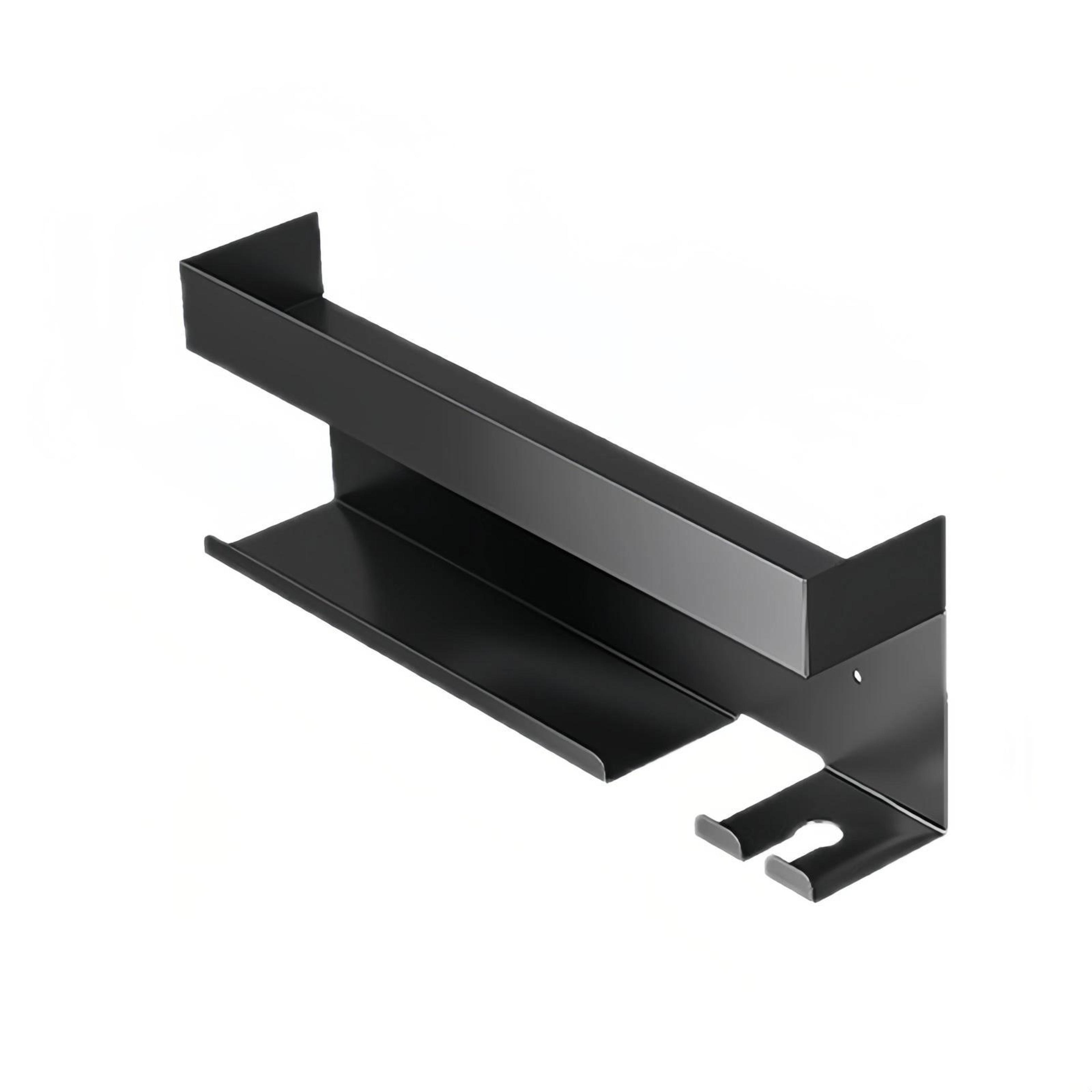 hair dryer holder & wall mounted hair tool organizer storage rack