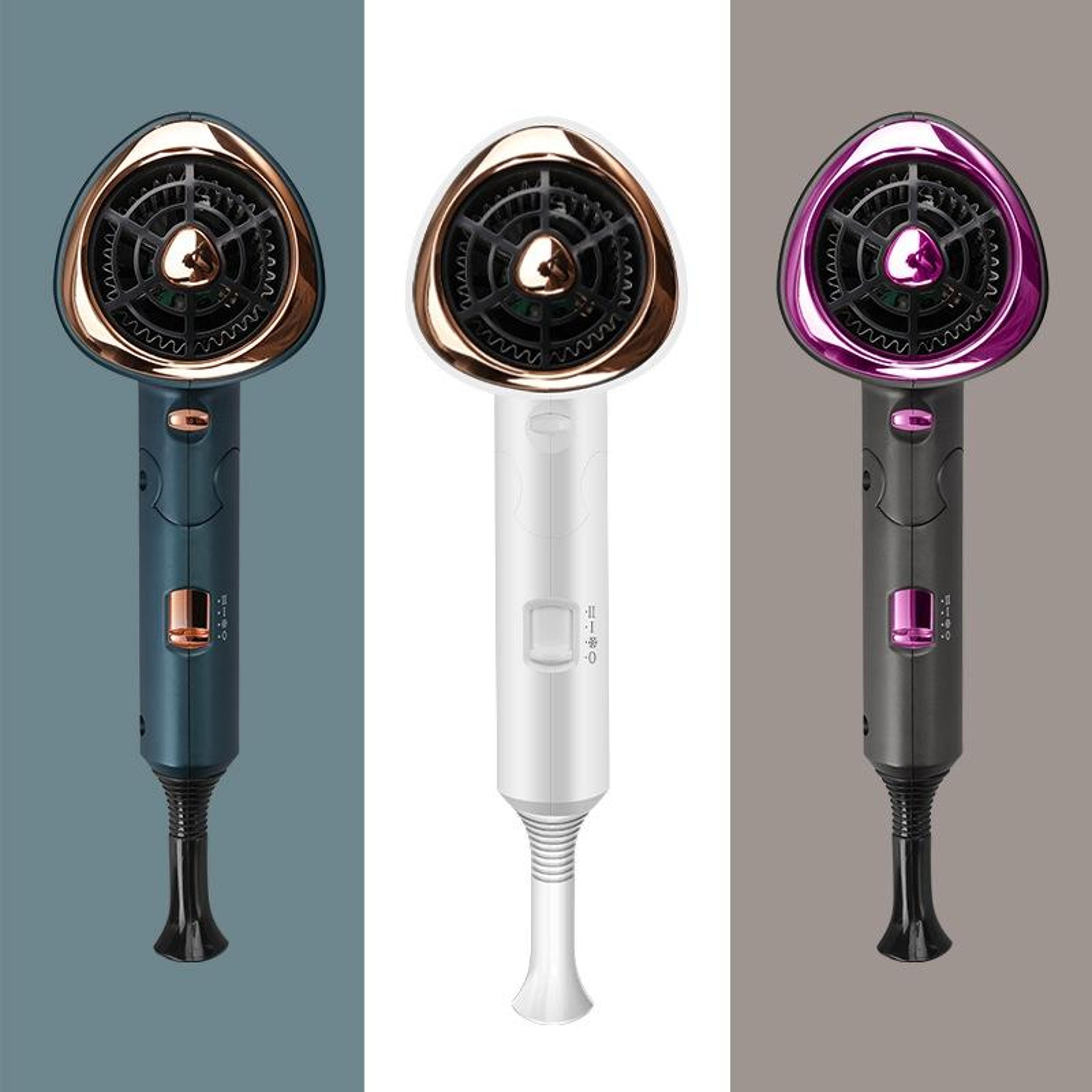 foldable fast dry hair dryer with hot & cold air control