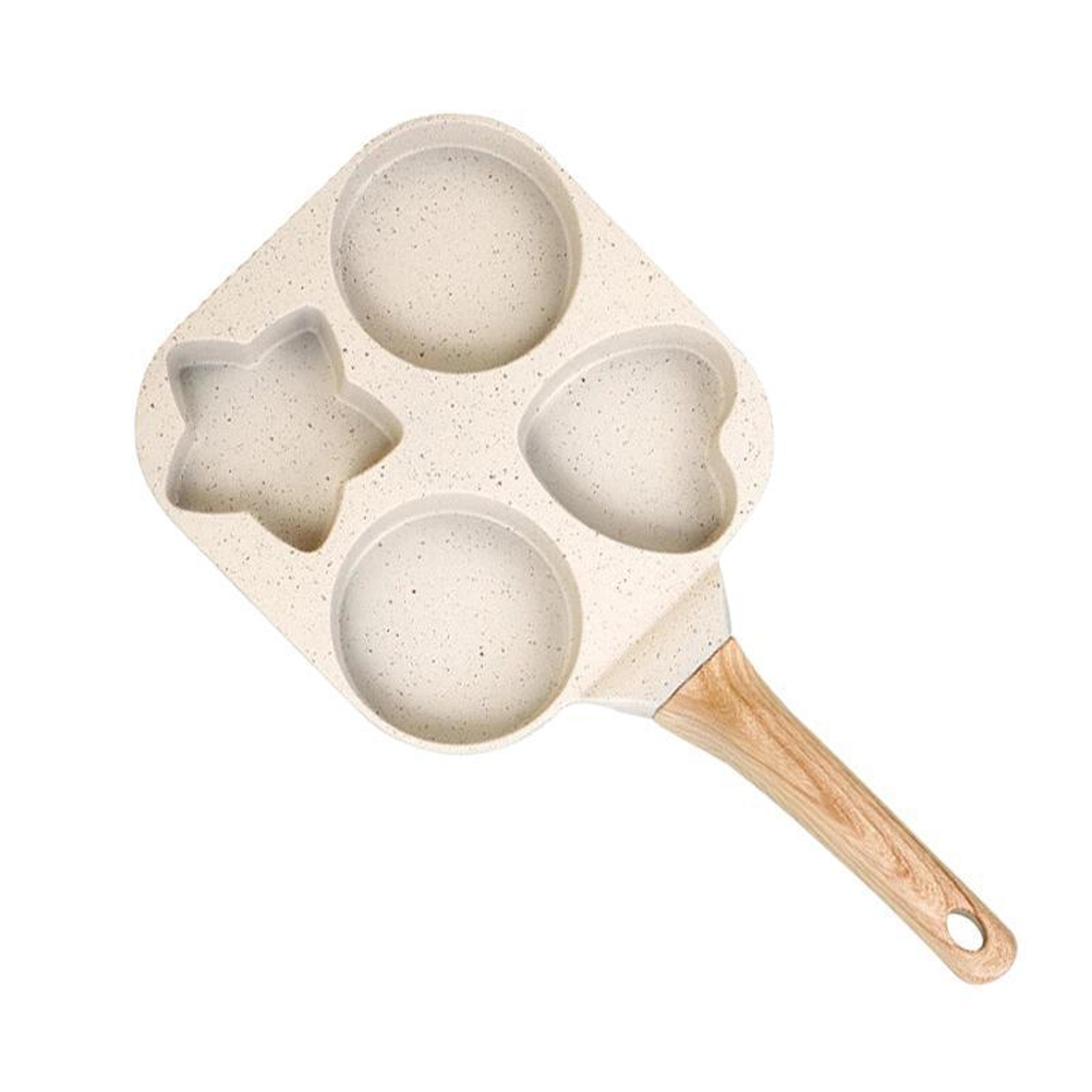 non stick egg & burger breakfast pan hole frying pan for eggs, pancakes & burgers