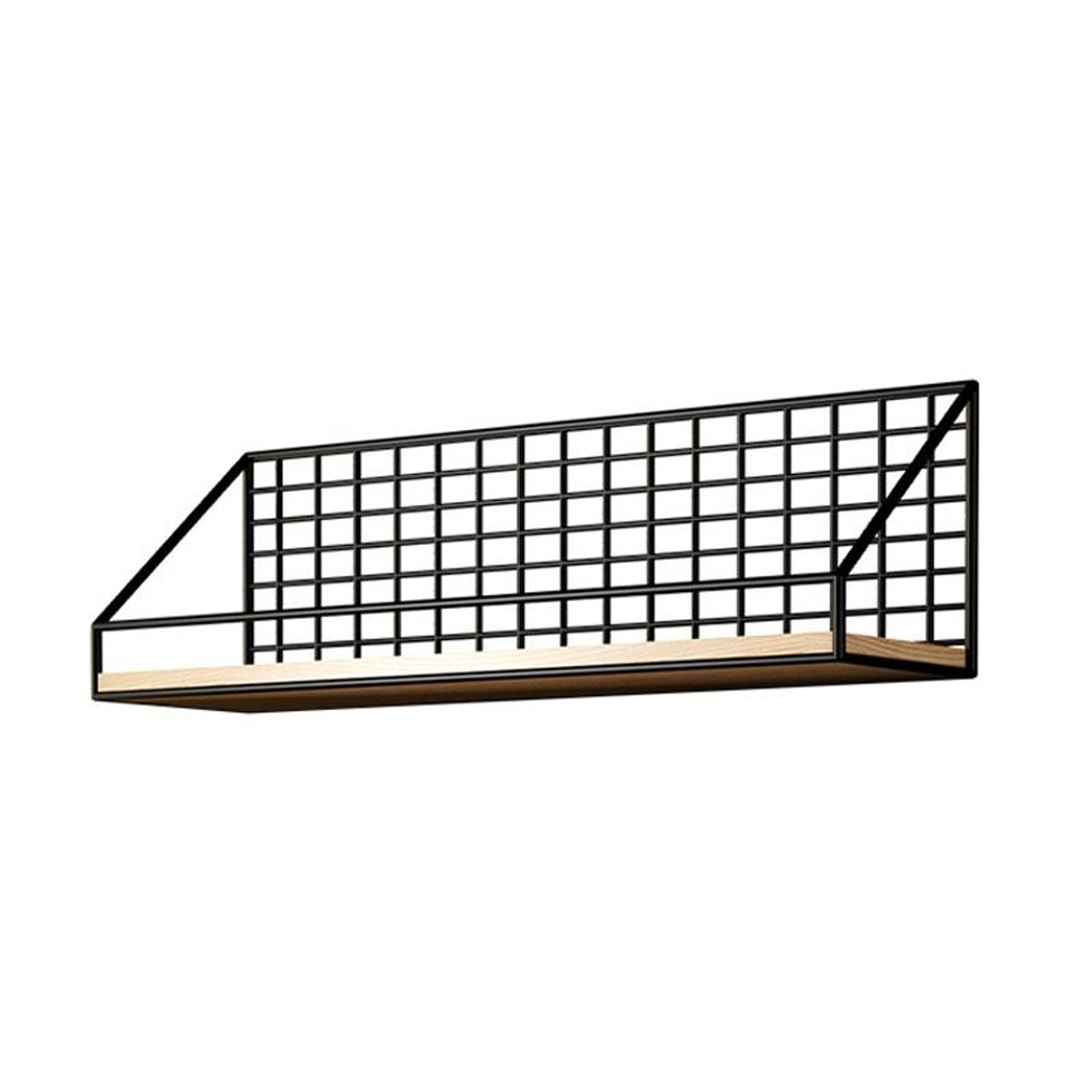 spacemax no drill wall organizer shelf for kitchen, bathroom & home storage