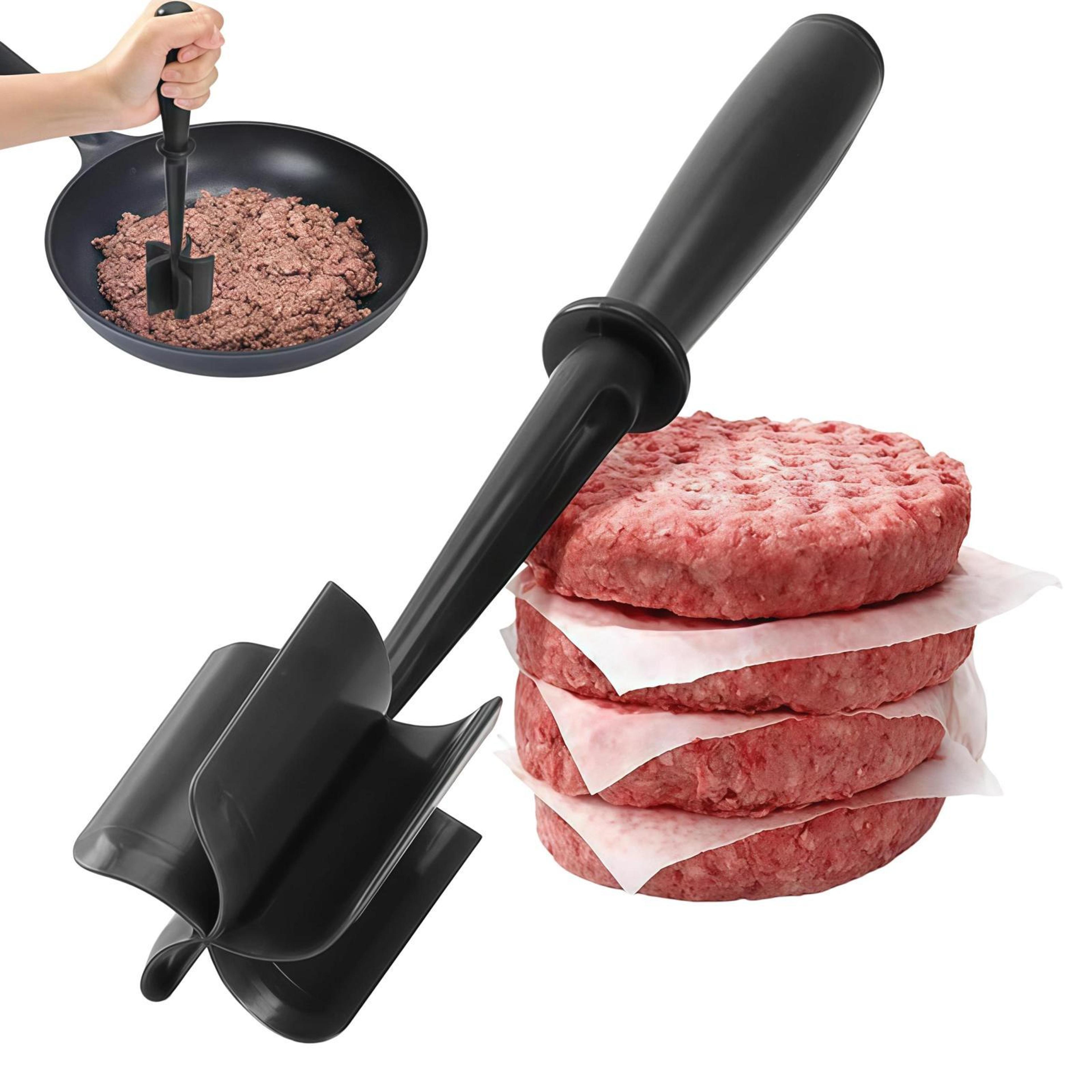 meat chopper and hamburger masher kitchen spatula