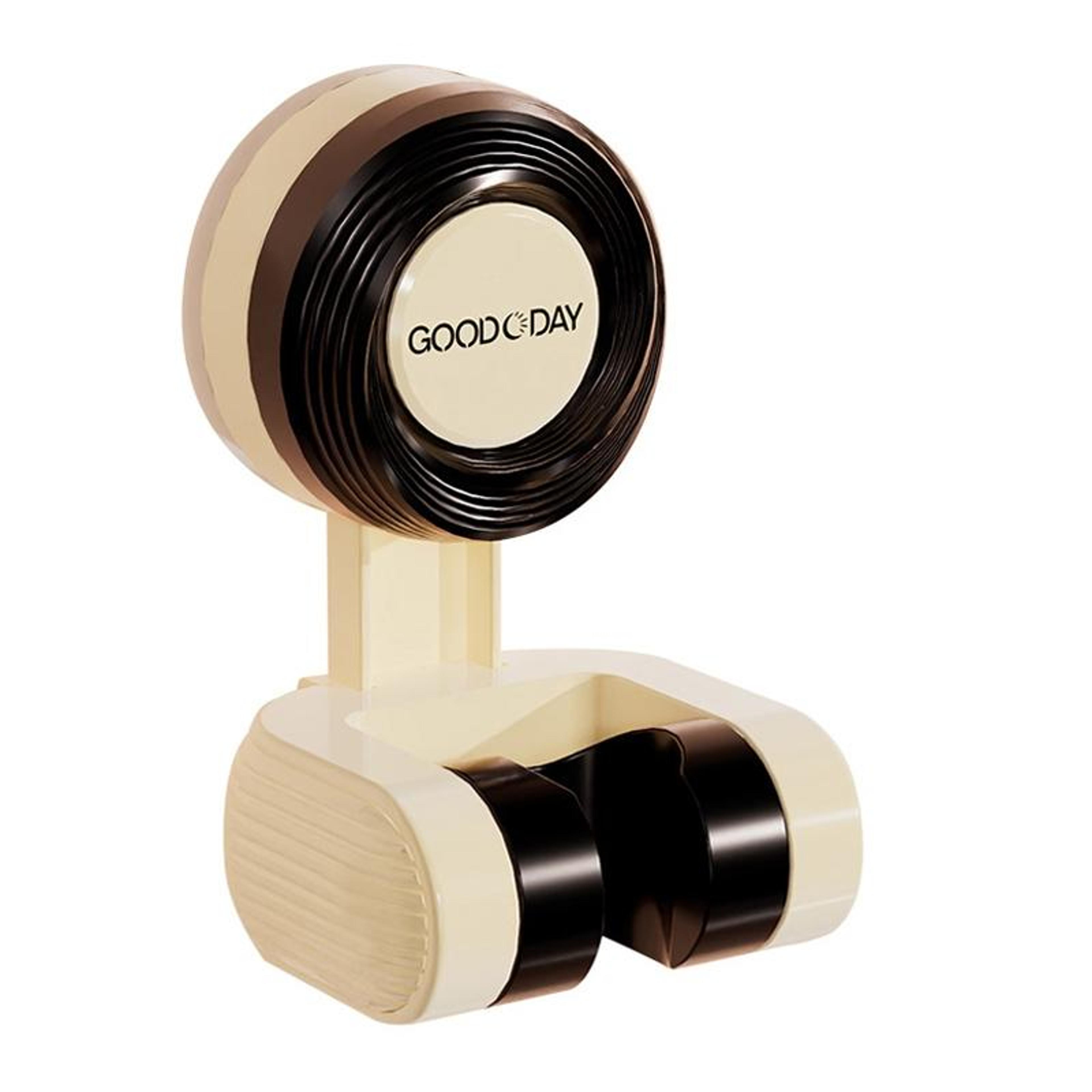 adjustable shower head holder with strong suction cup mount