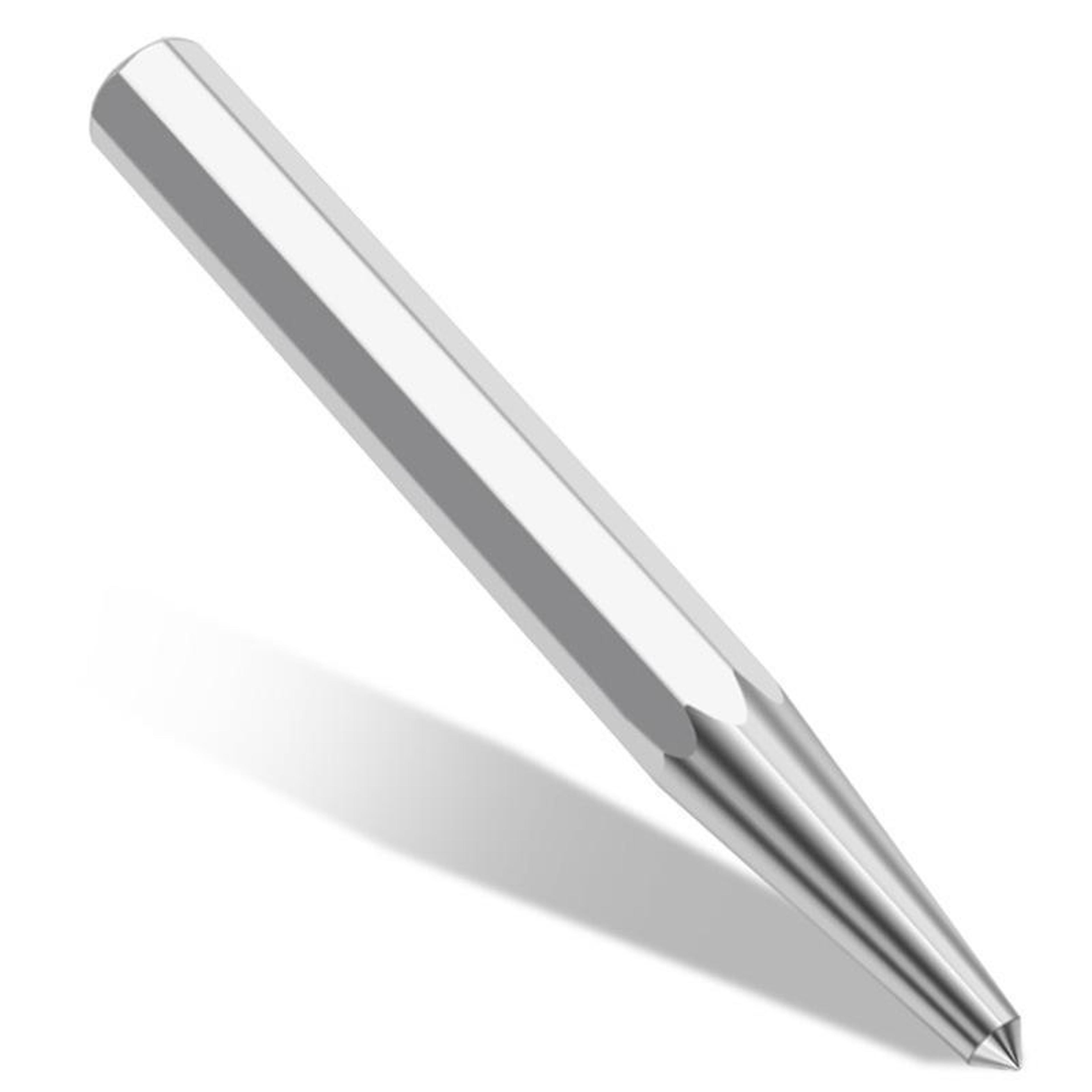 precision octagonal center punch locator for accurate drill hole positioning