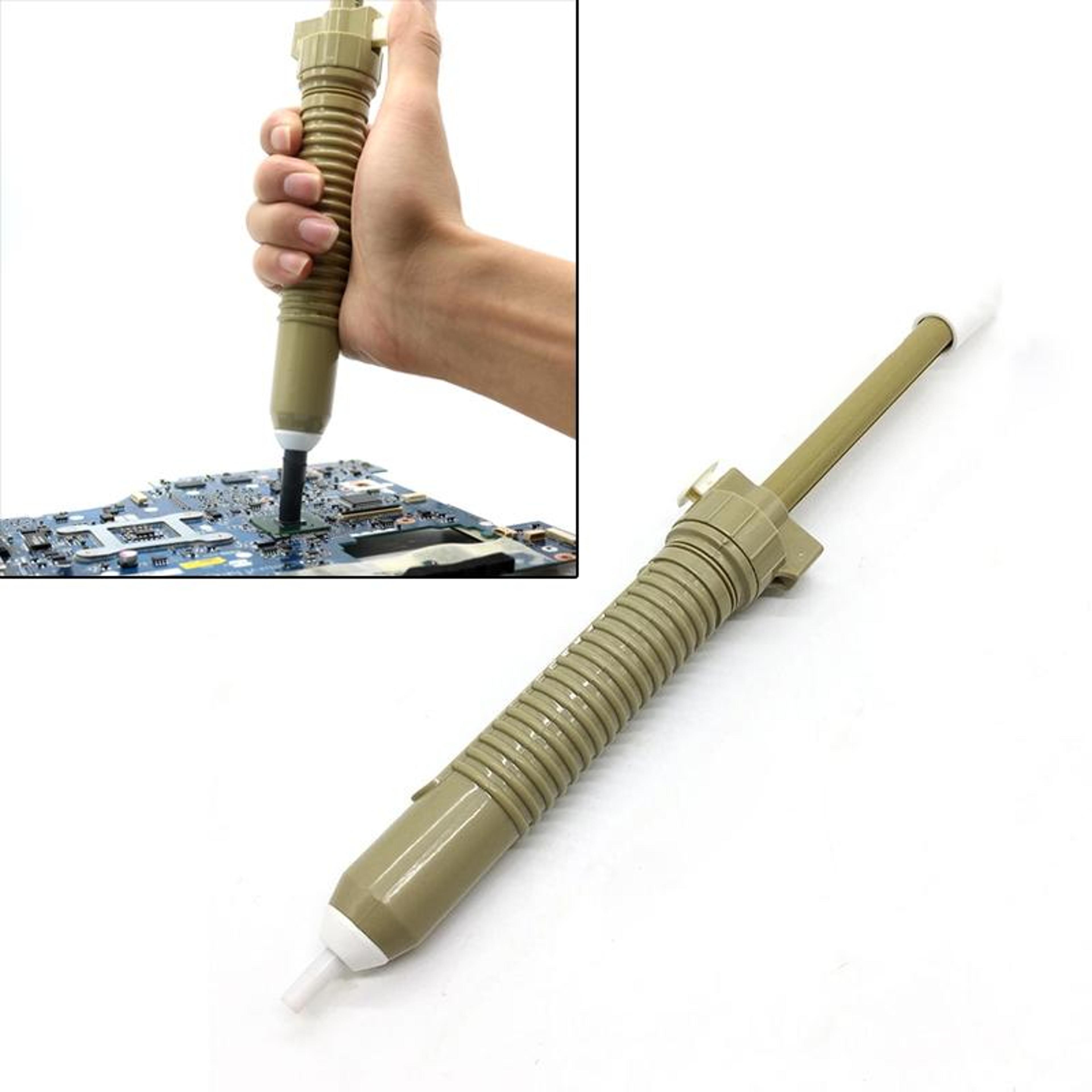 progrip strong suction desoldering pump for fast pcb and electronics repair