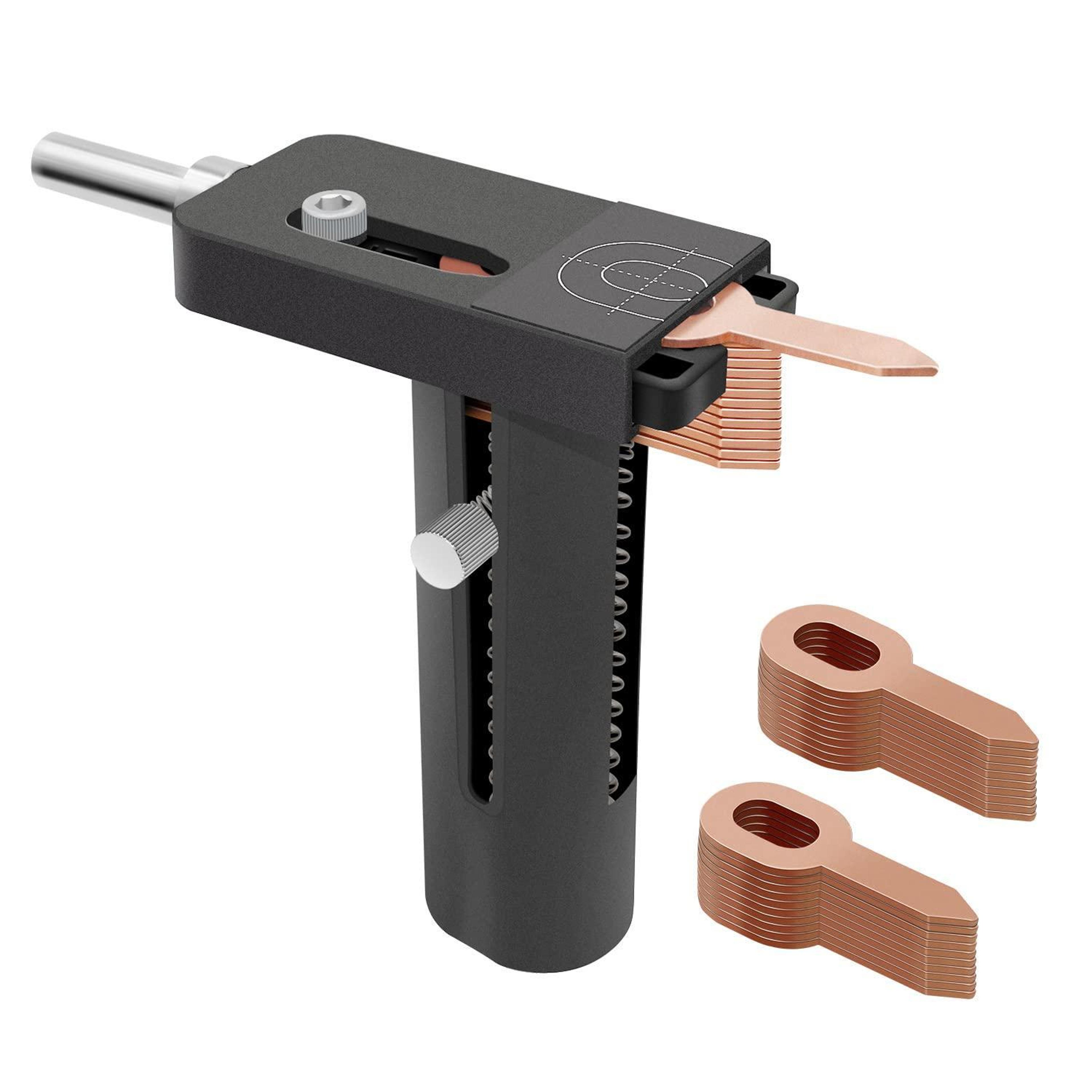 concave spot welding tool for auto body dent repair with ot washers