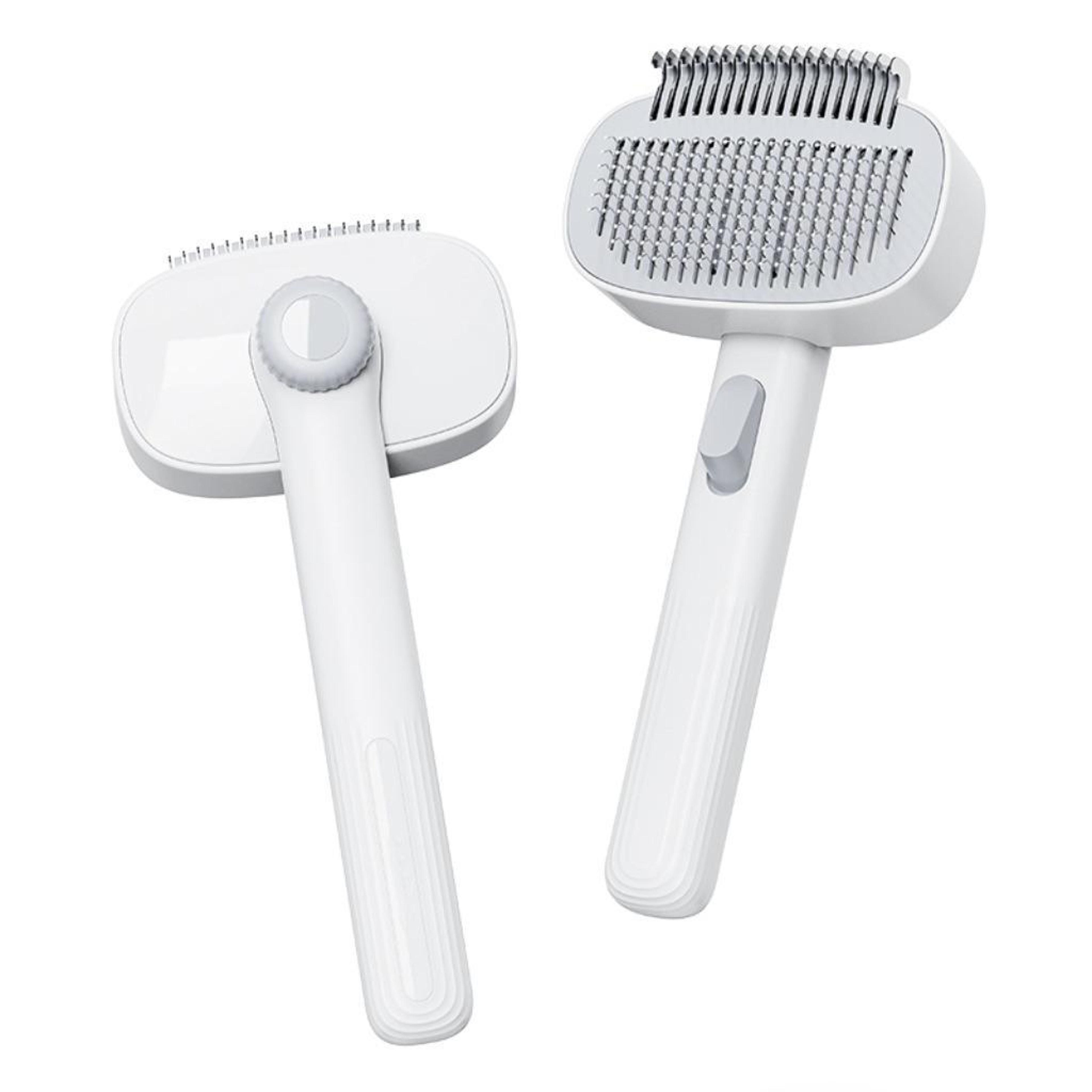 pet detangling comb for dogs & cats grooming brush for matted fur, knots & shedding