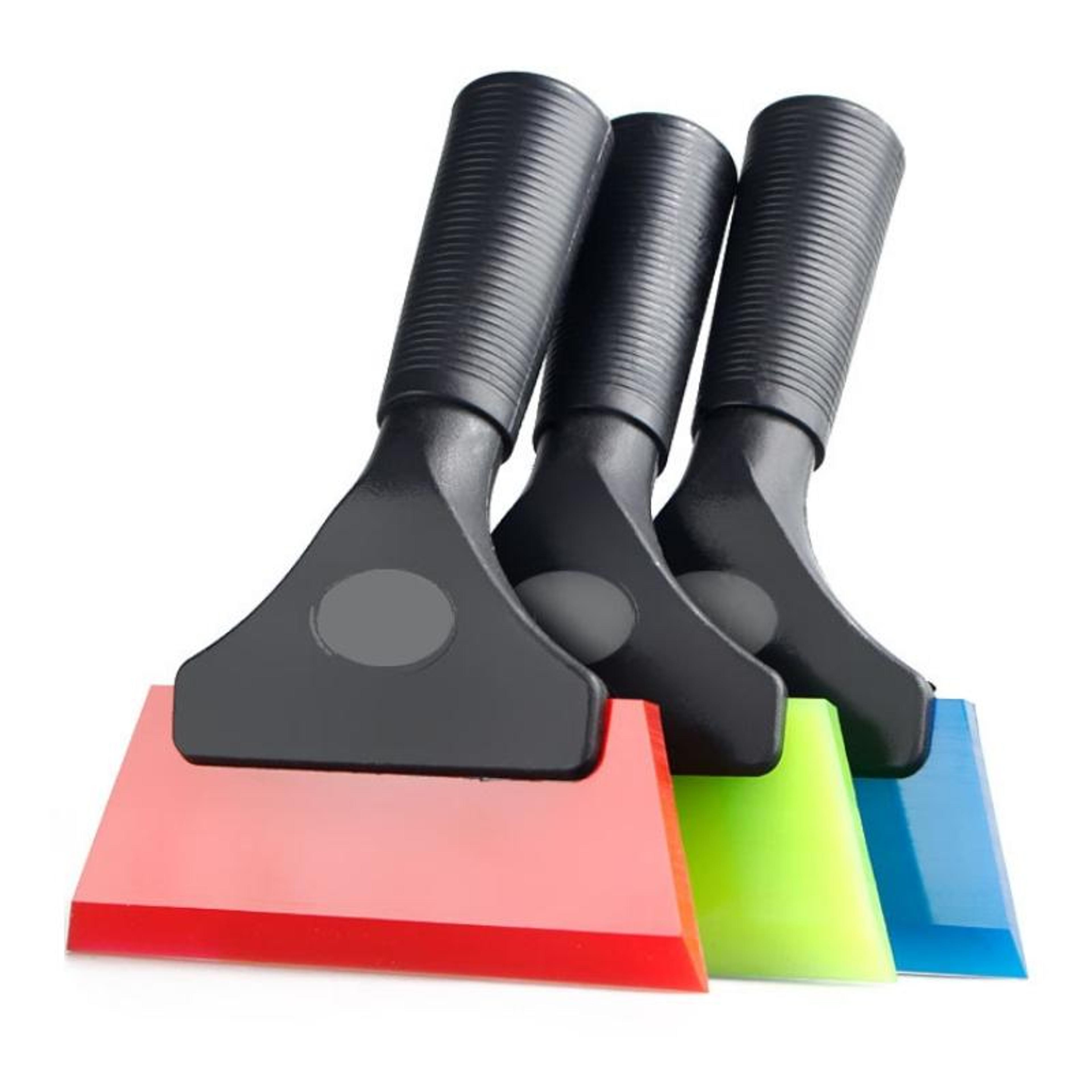 bullgrip car window squeegee & tint film installation tool with anti slip handle