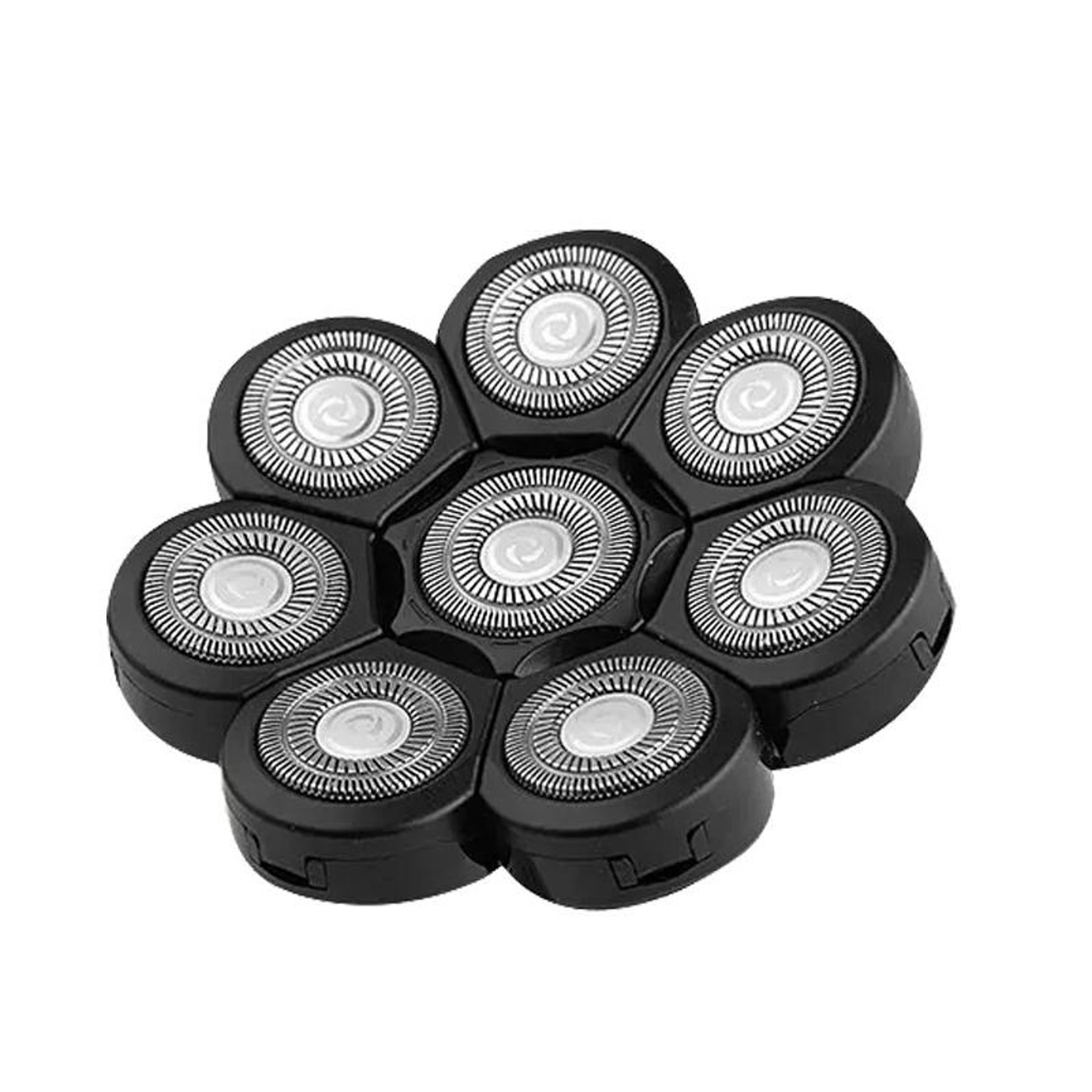 universal rotary shaver replacement head for wet & dry electric razors