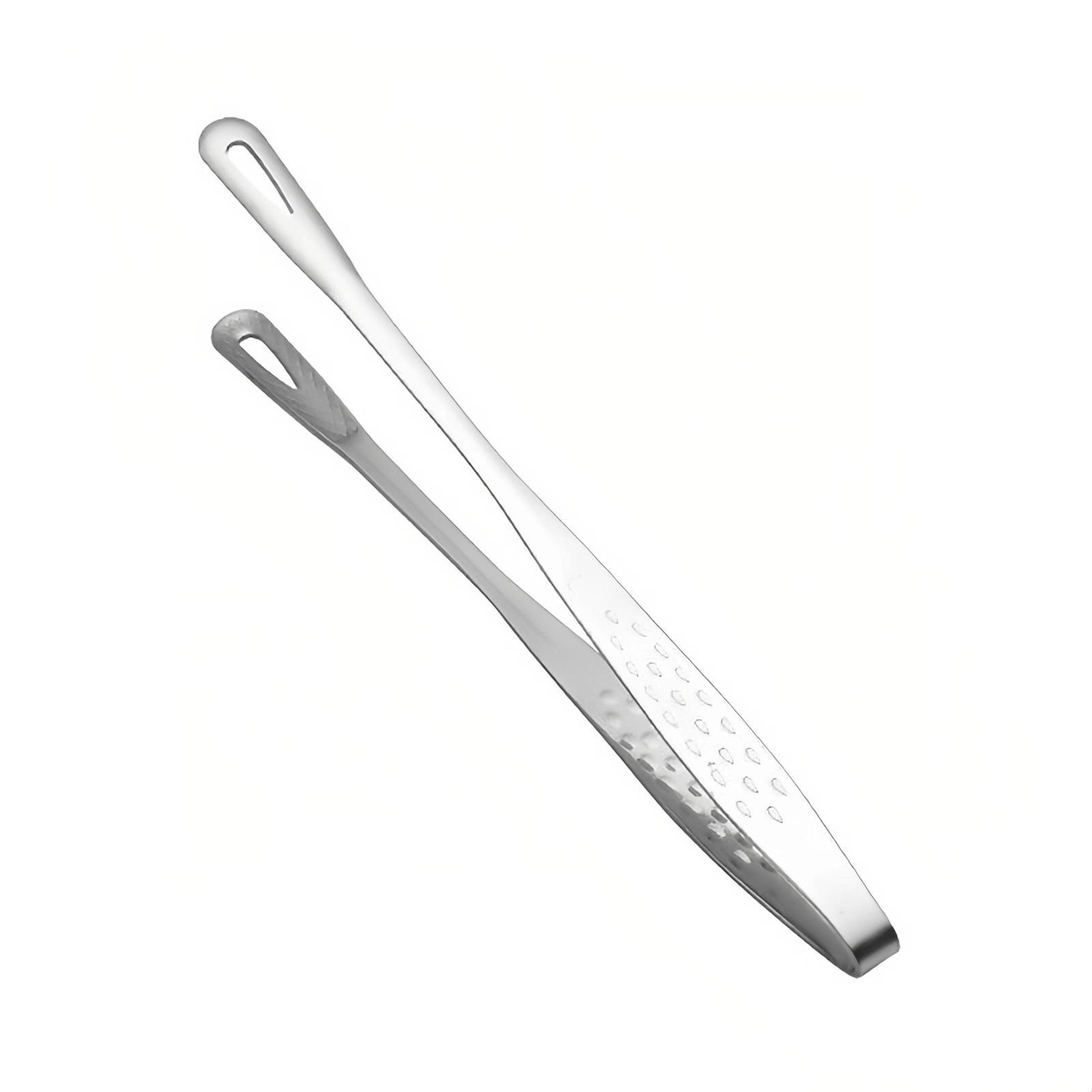 stainless steel bbq grill tongs heat resistant kitchen and buffet serving tool