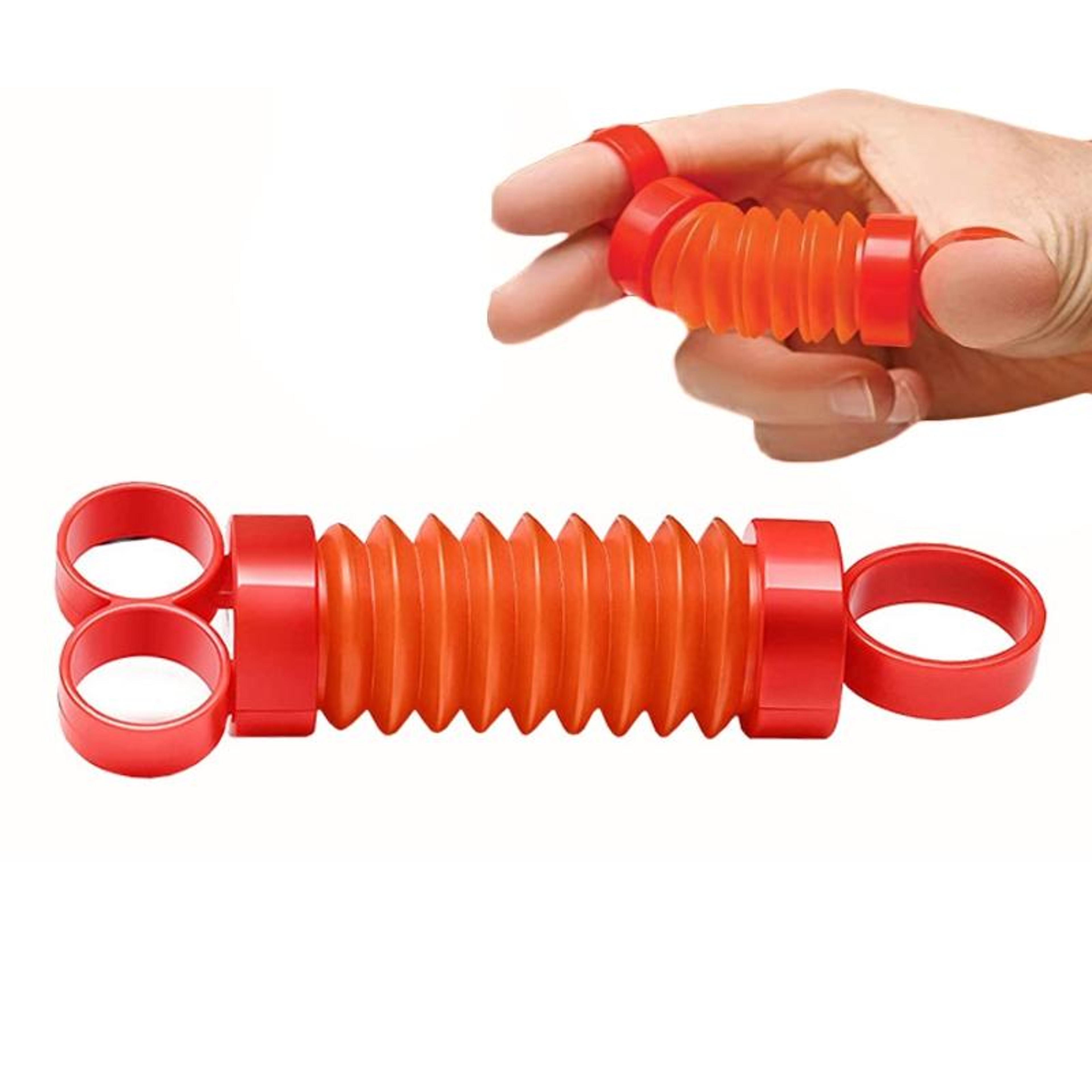 finger stretching tube finger popper fidget toy stress relief finger exerciser