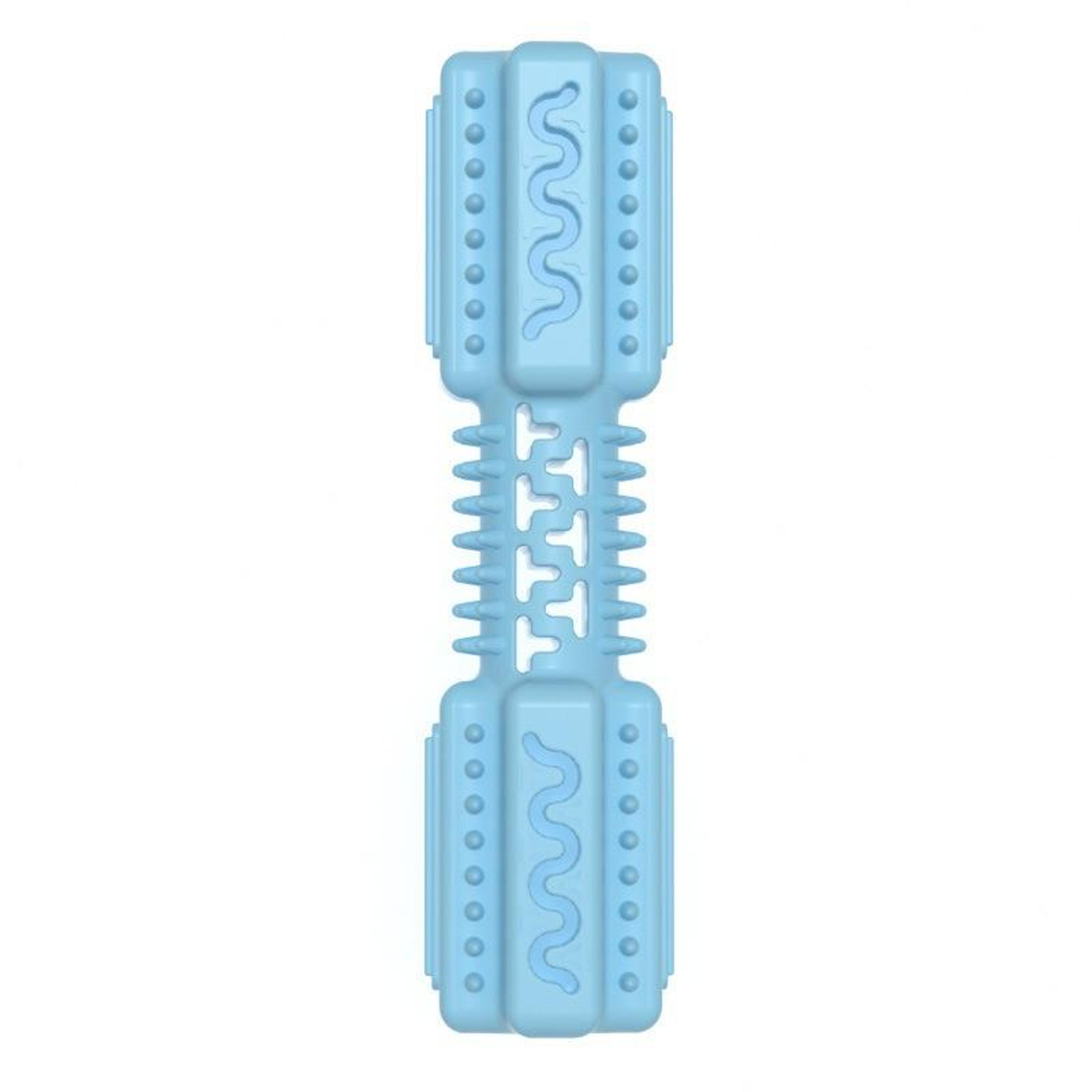 bone shaped tpr dog chew toy for dental care & teething
