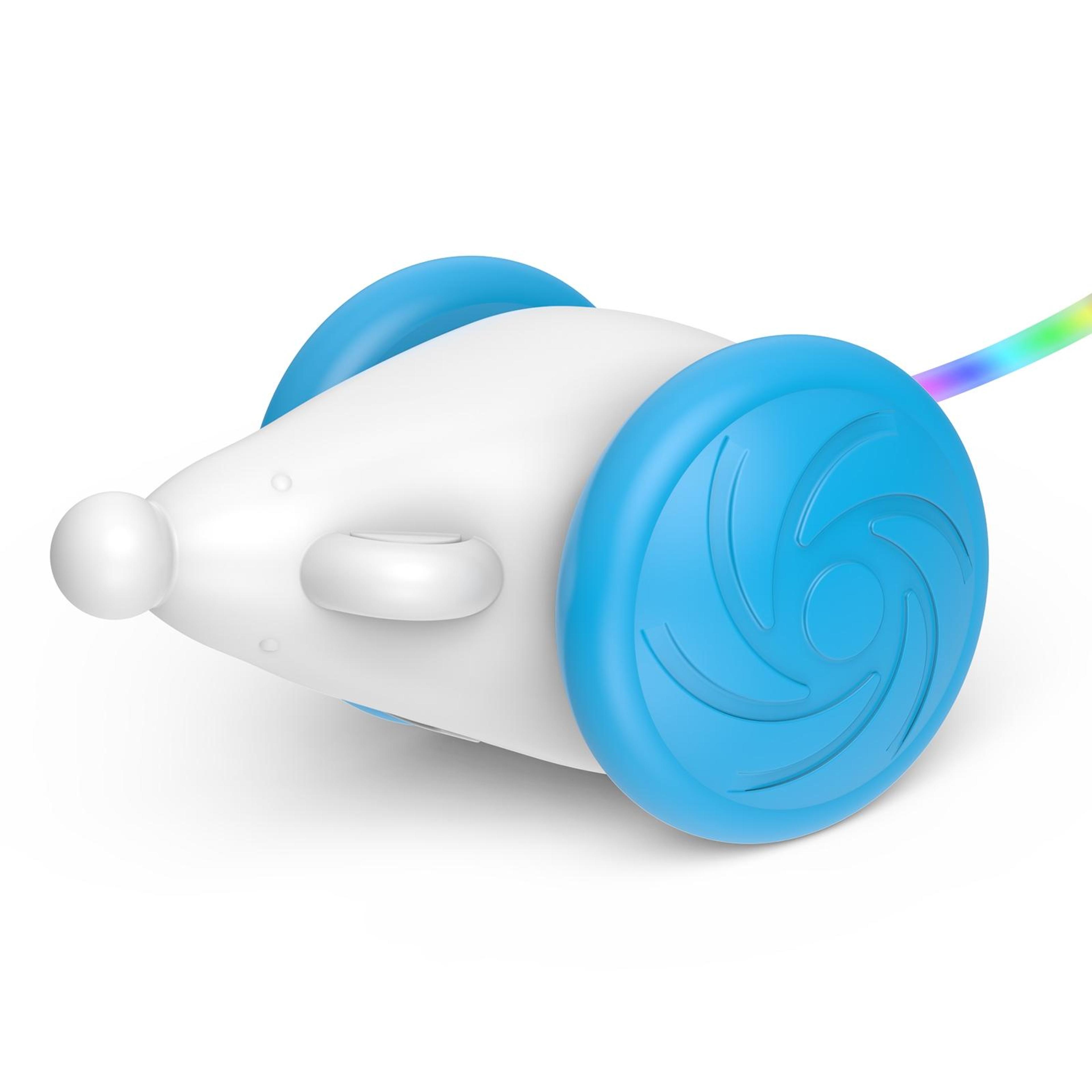interactive automatic cat mouse toy motion activated led pet exercise toy for cats