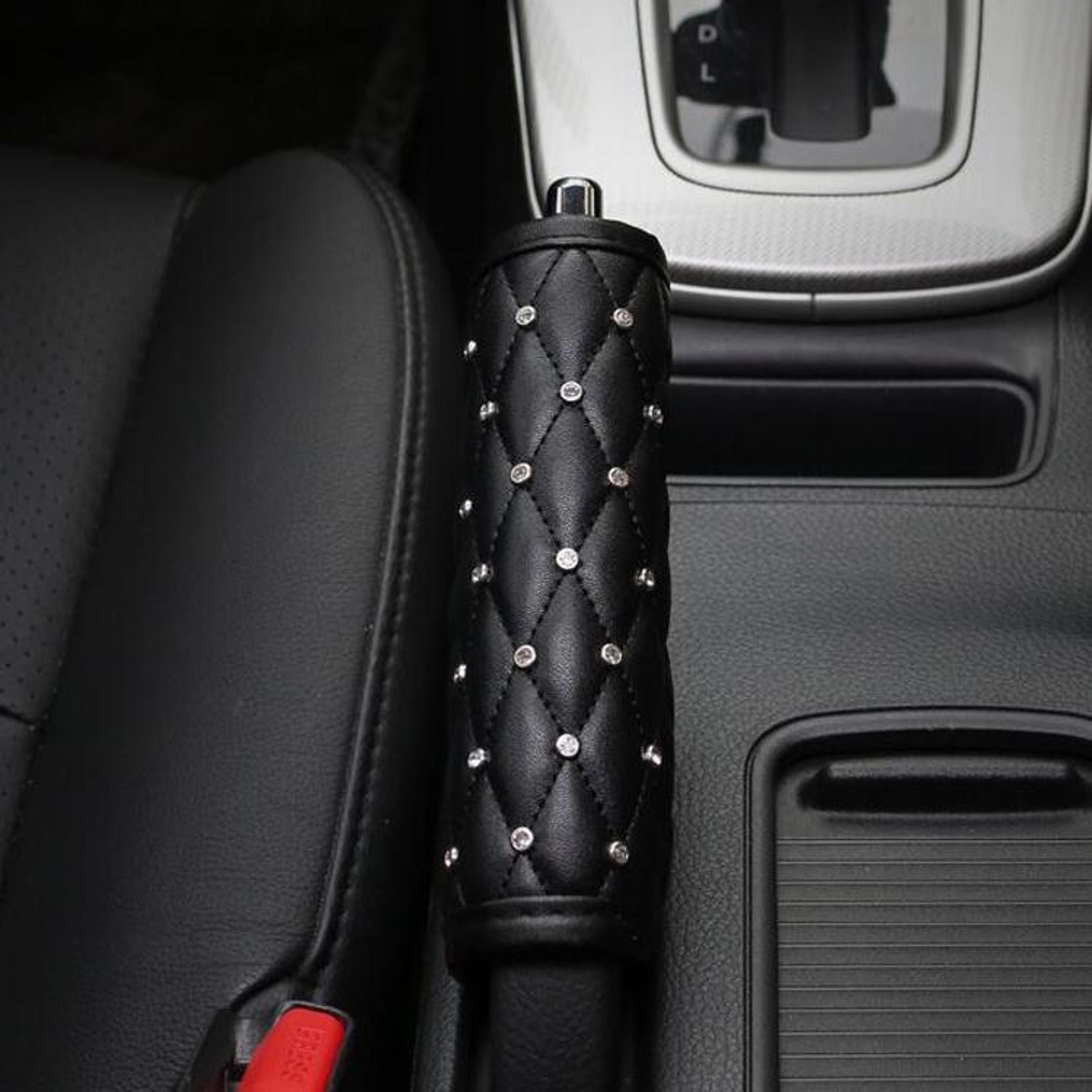 luxury diamond handbrake cover for cars universal car handbrake cover interior accessory