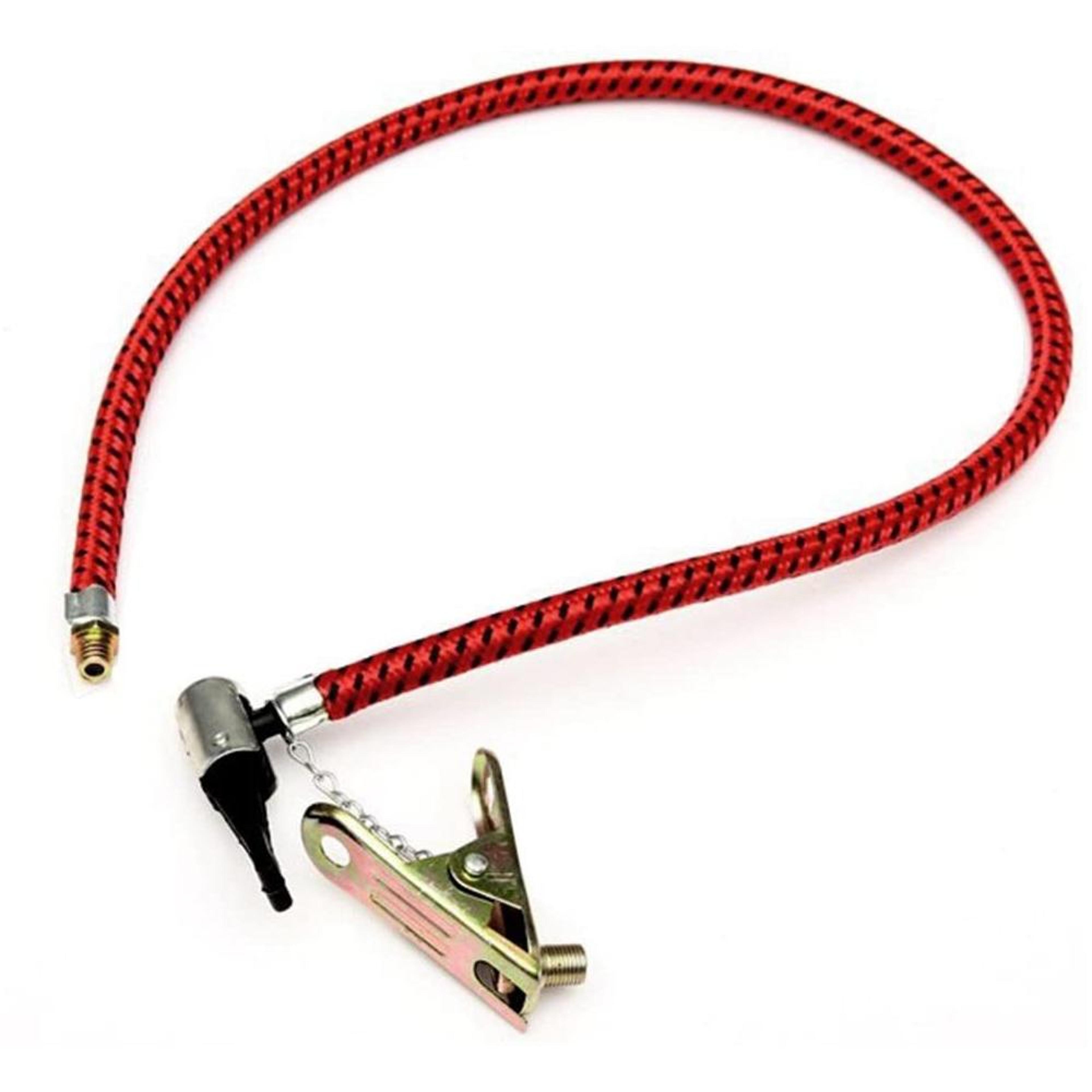 universal foot pump air hose replacement for bicycle, motorcycle & tire inflators