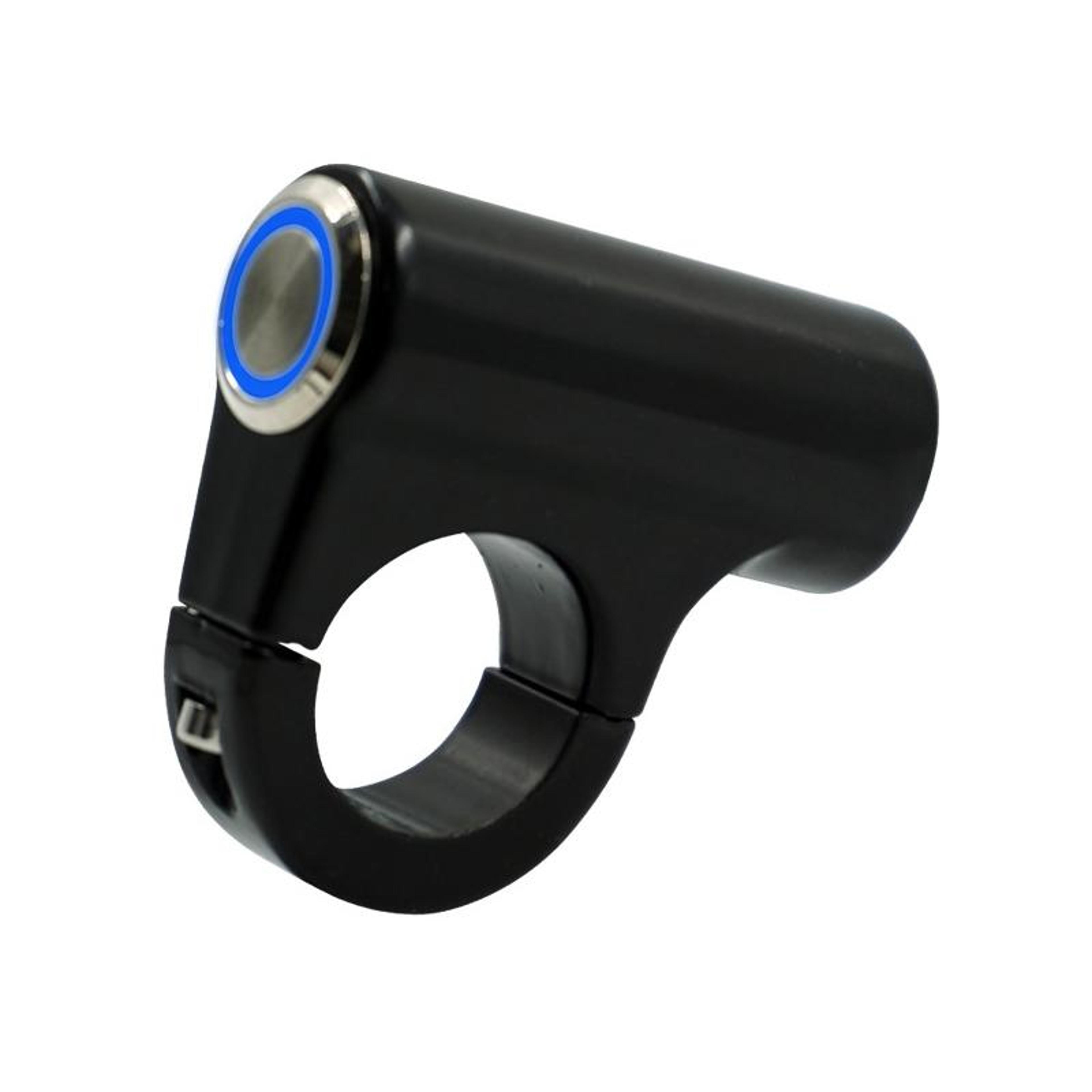 led self locking motorcycle handlebar switch waterproof aluminum alloy control button