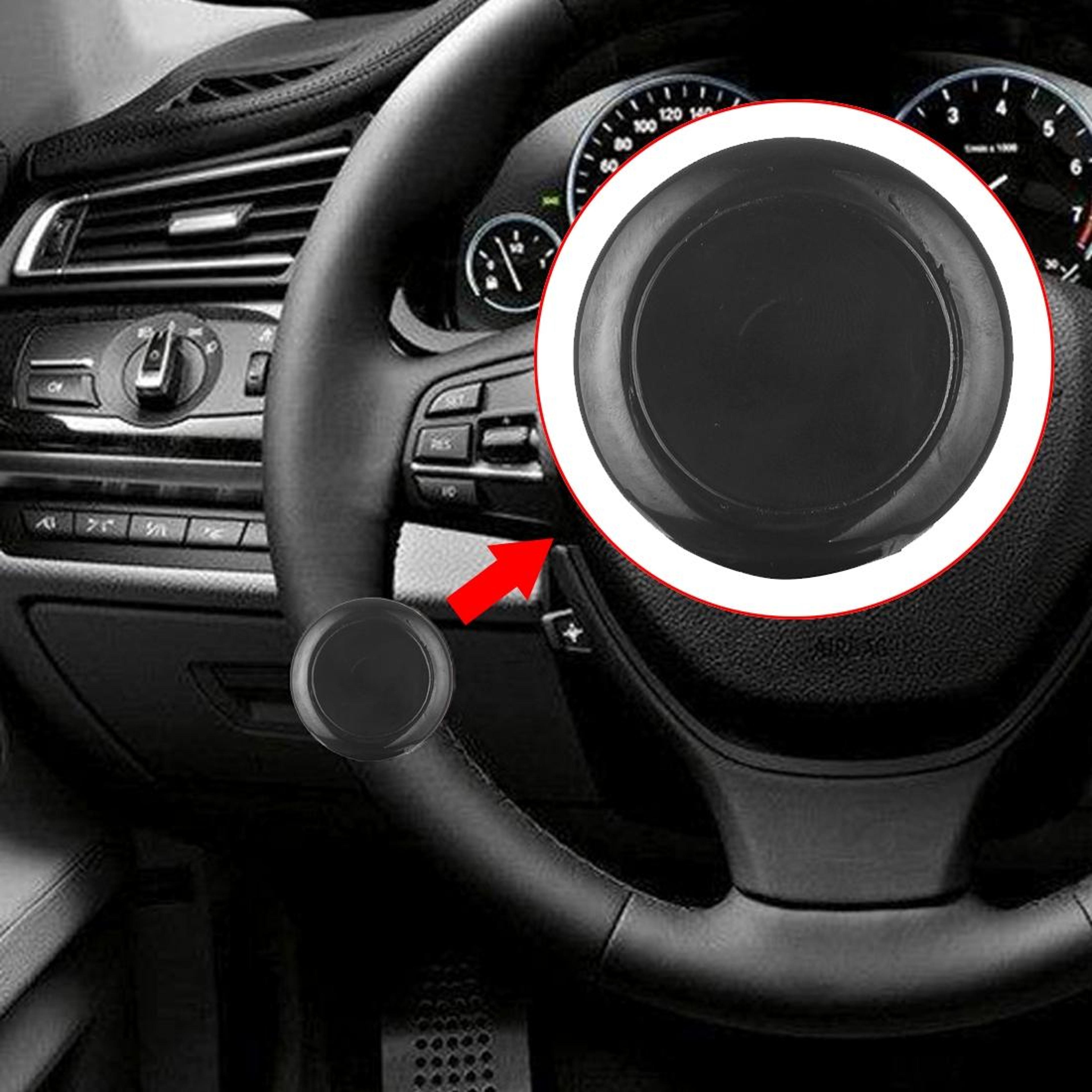 universal alloy steering wheel spinner knob for easy one hand control & smooth parking turns