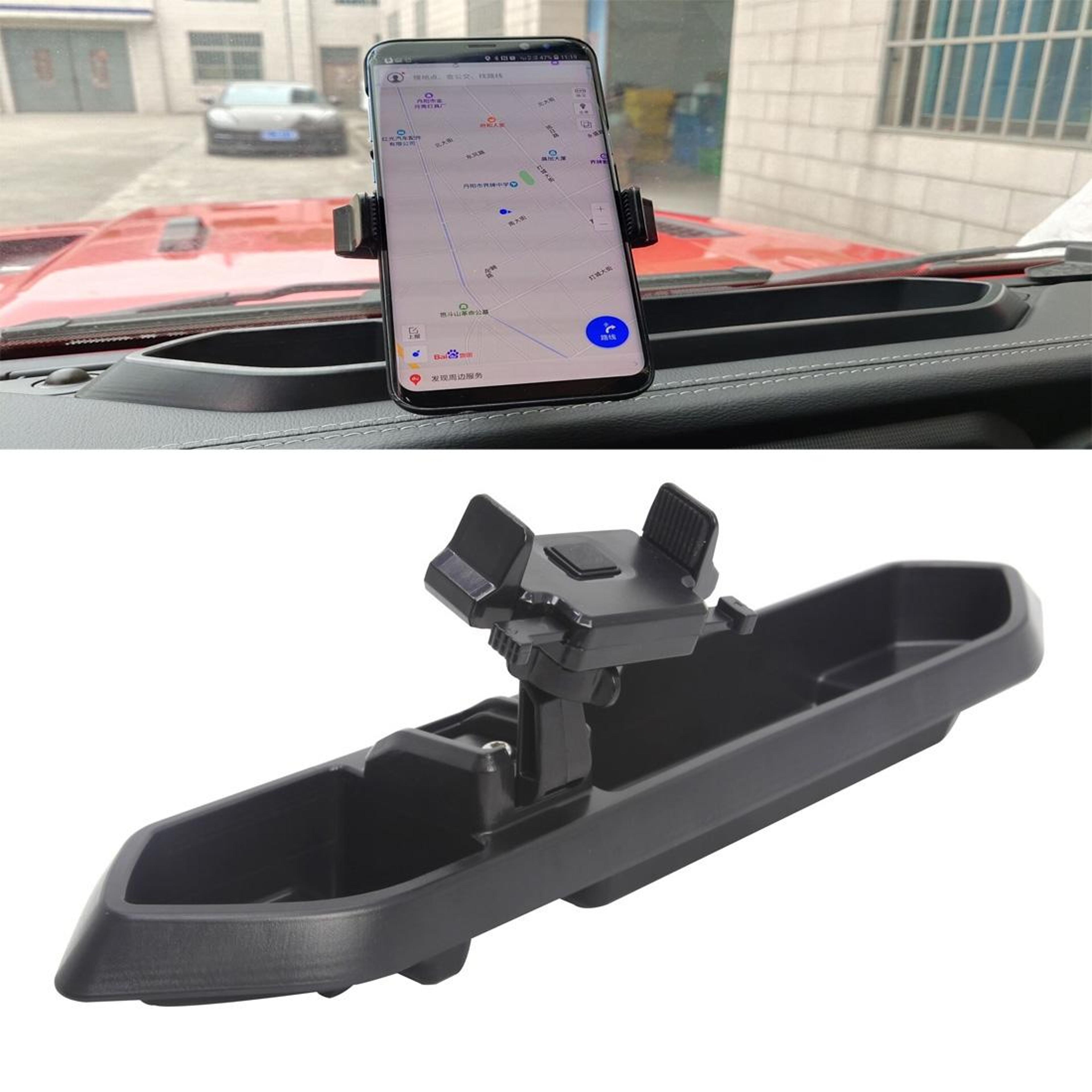 jeep wrangler jl dashboard phone mount gps holder for secure hands free navigation