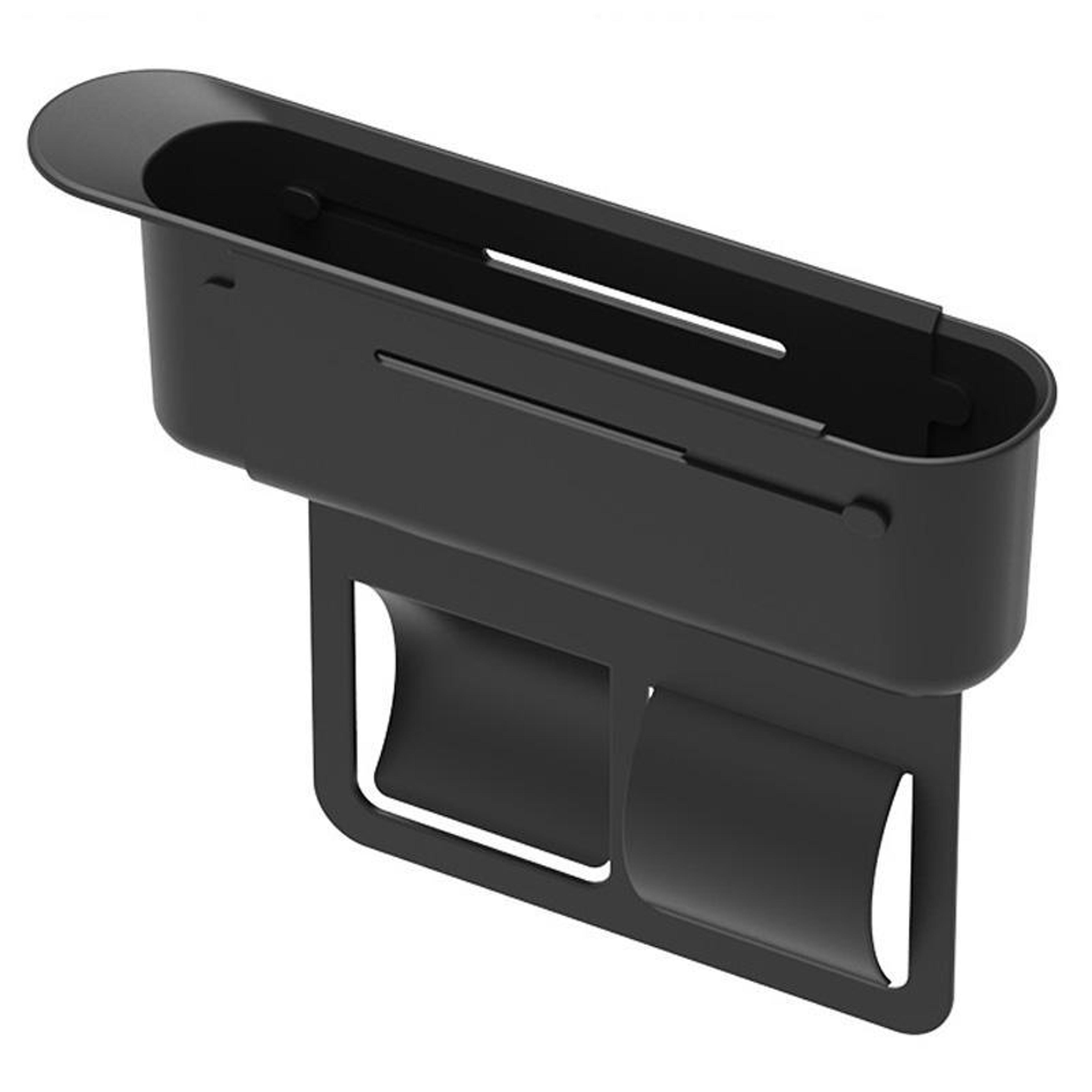 retractastore car seat gap organizer with fast charging and hidden storage