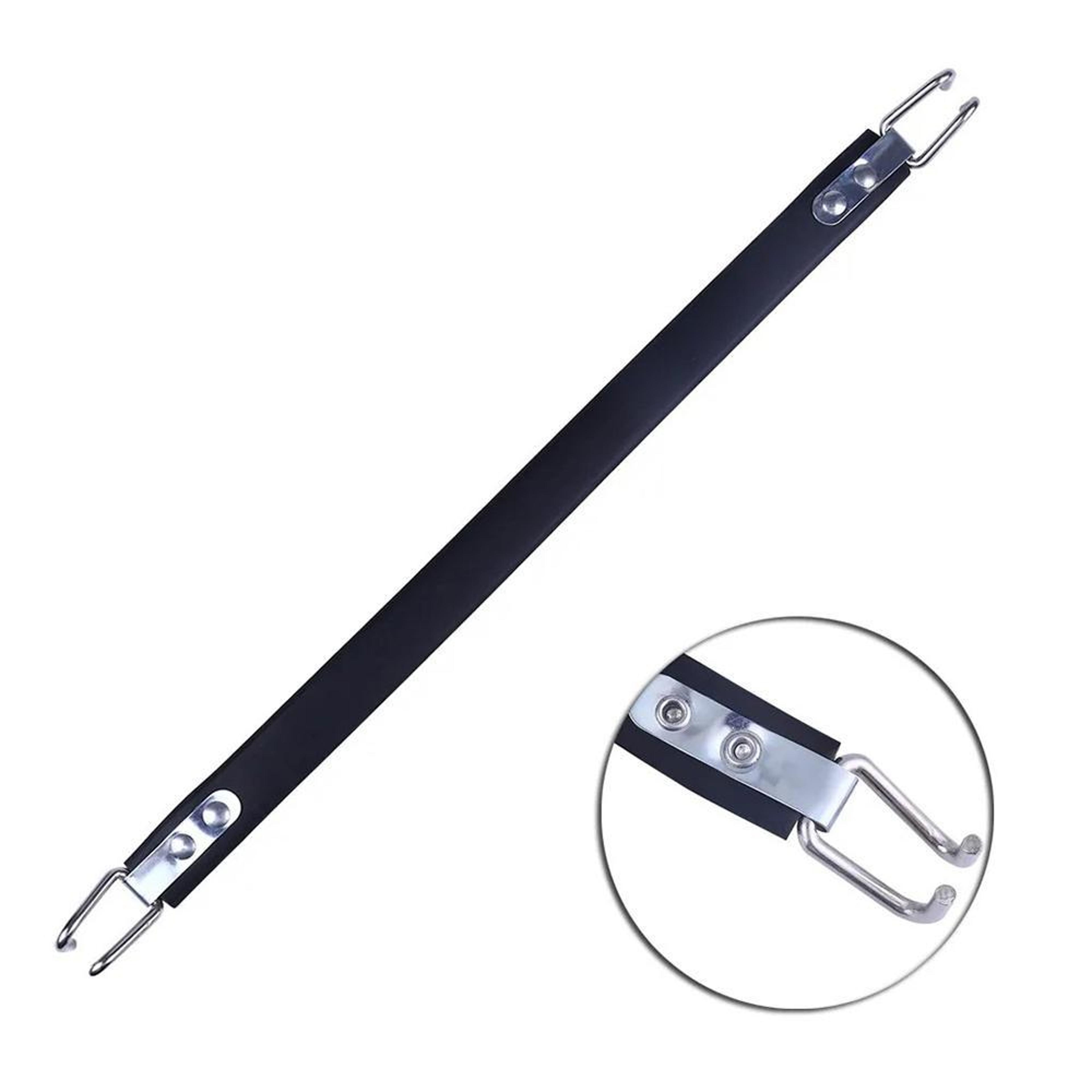 heavy duty car battery carrier strap with secure hook handle