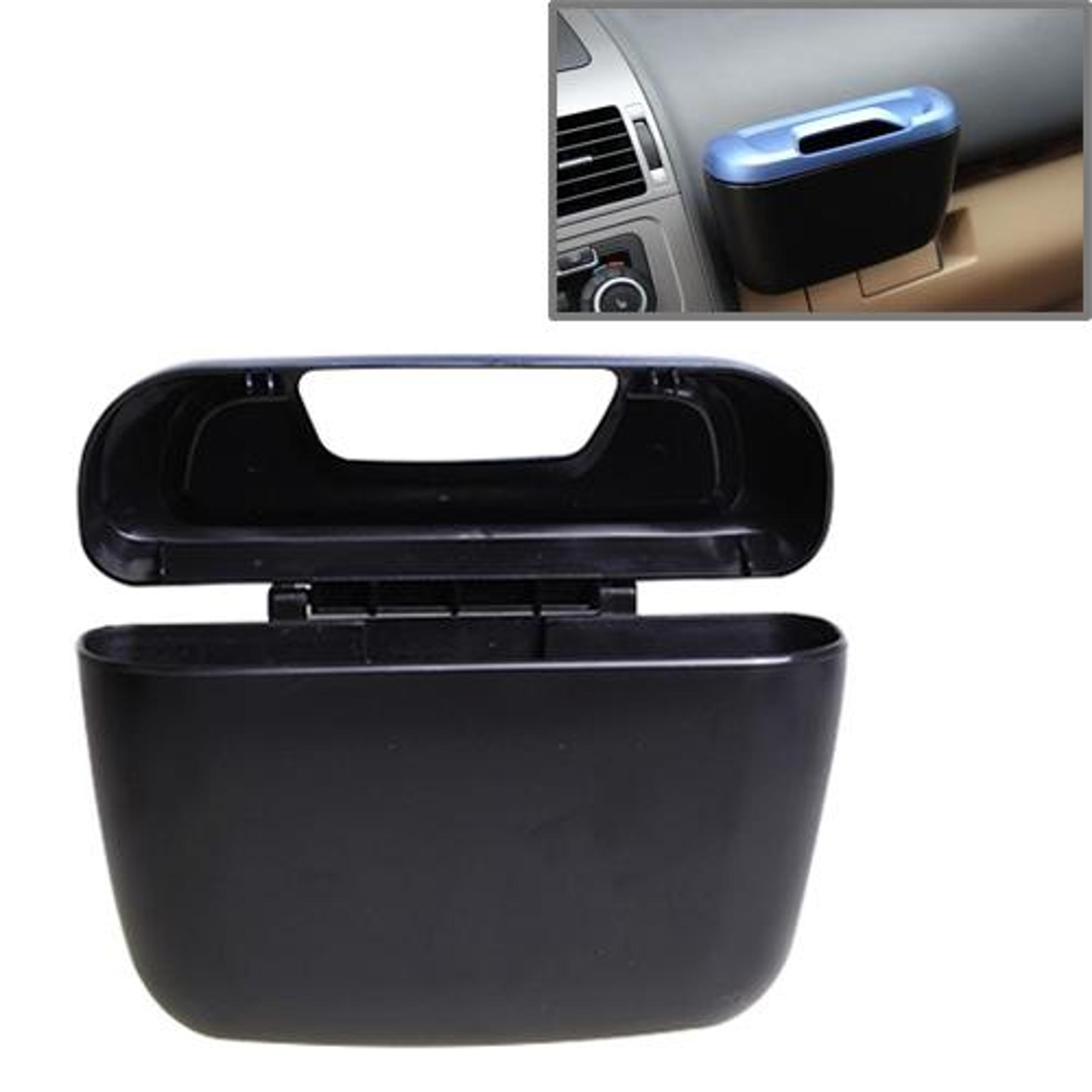 driveclean mini car trash can & storage organizer for compact vehicle interiors
