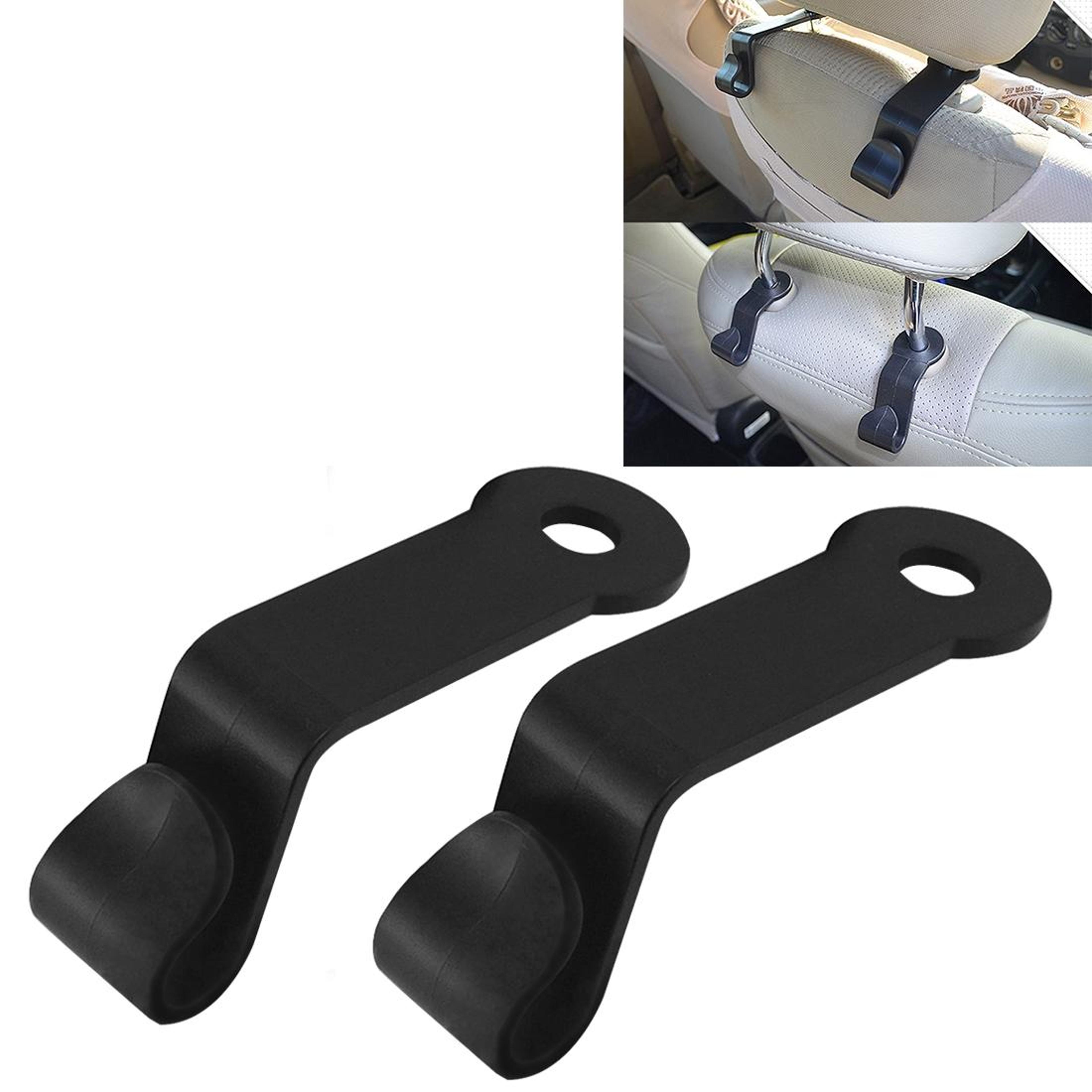 car seat headrest hooks for bags, groceries & purse storage organizer