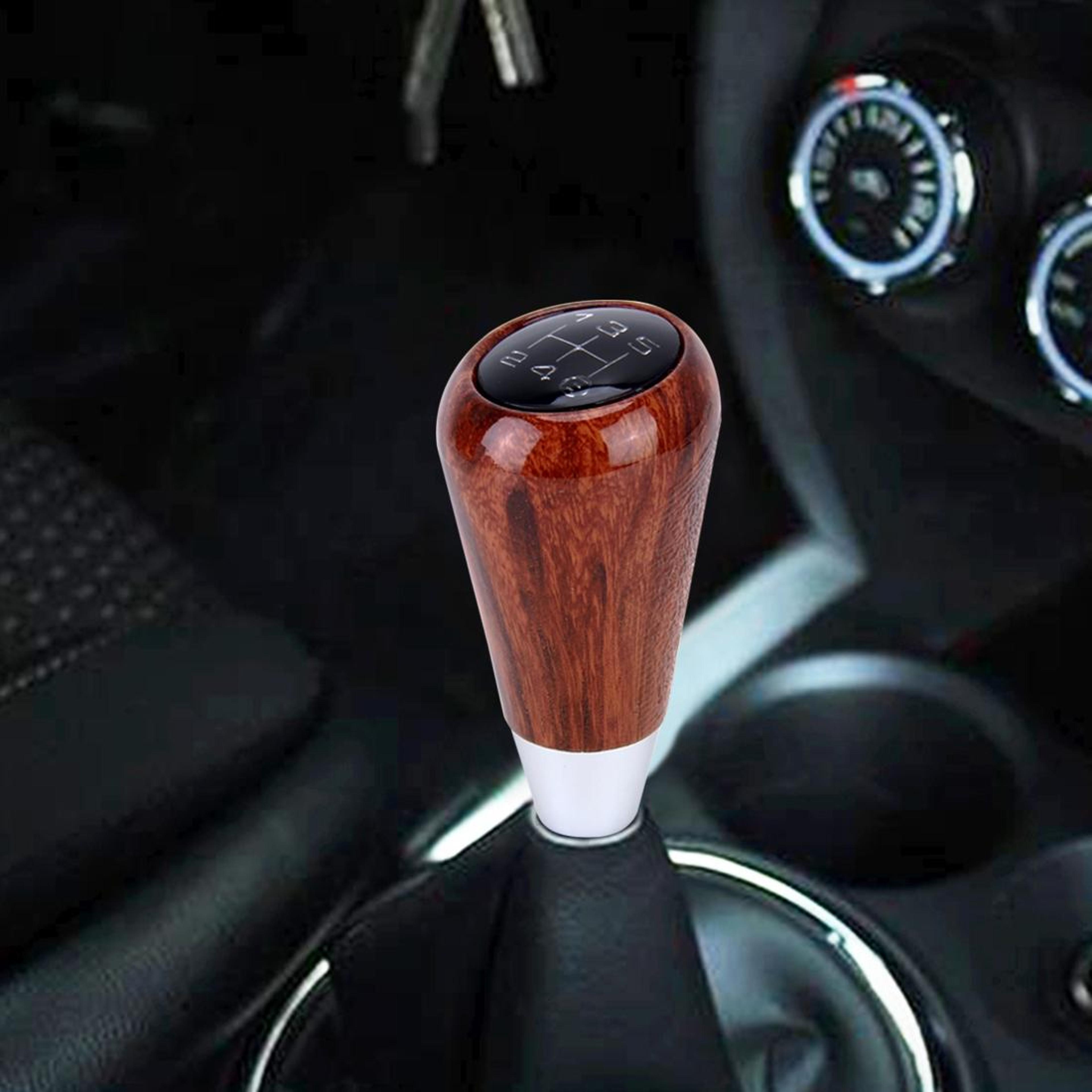vintage resin manual shift knob universal gear shifter for car interior upgrade