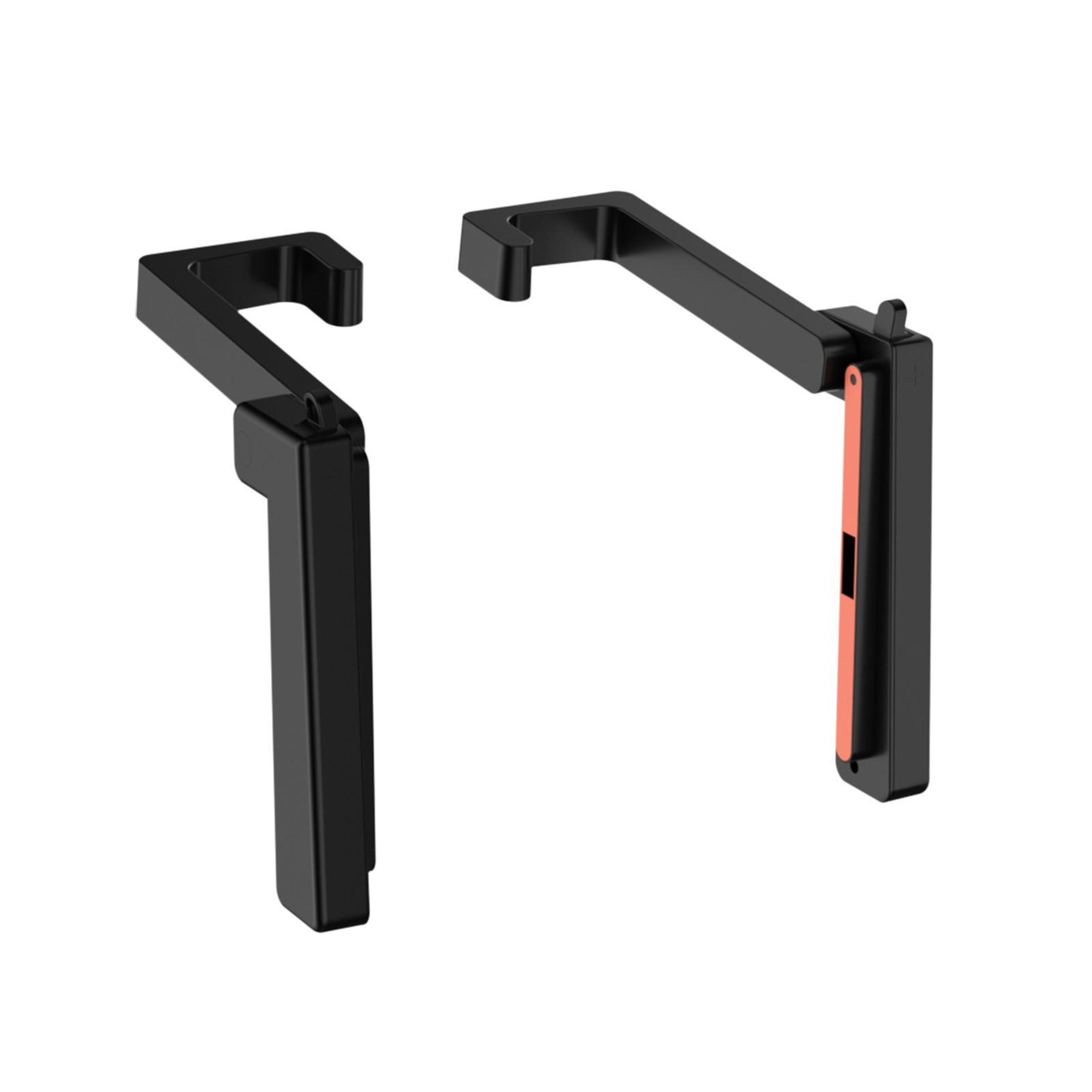 adjustable car mount holder with 180° rotation & charging access