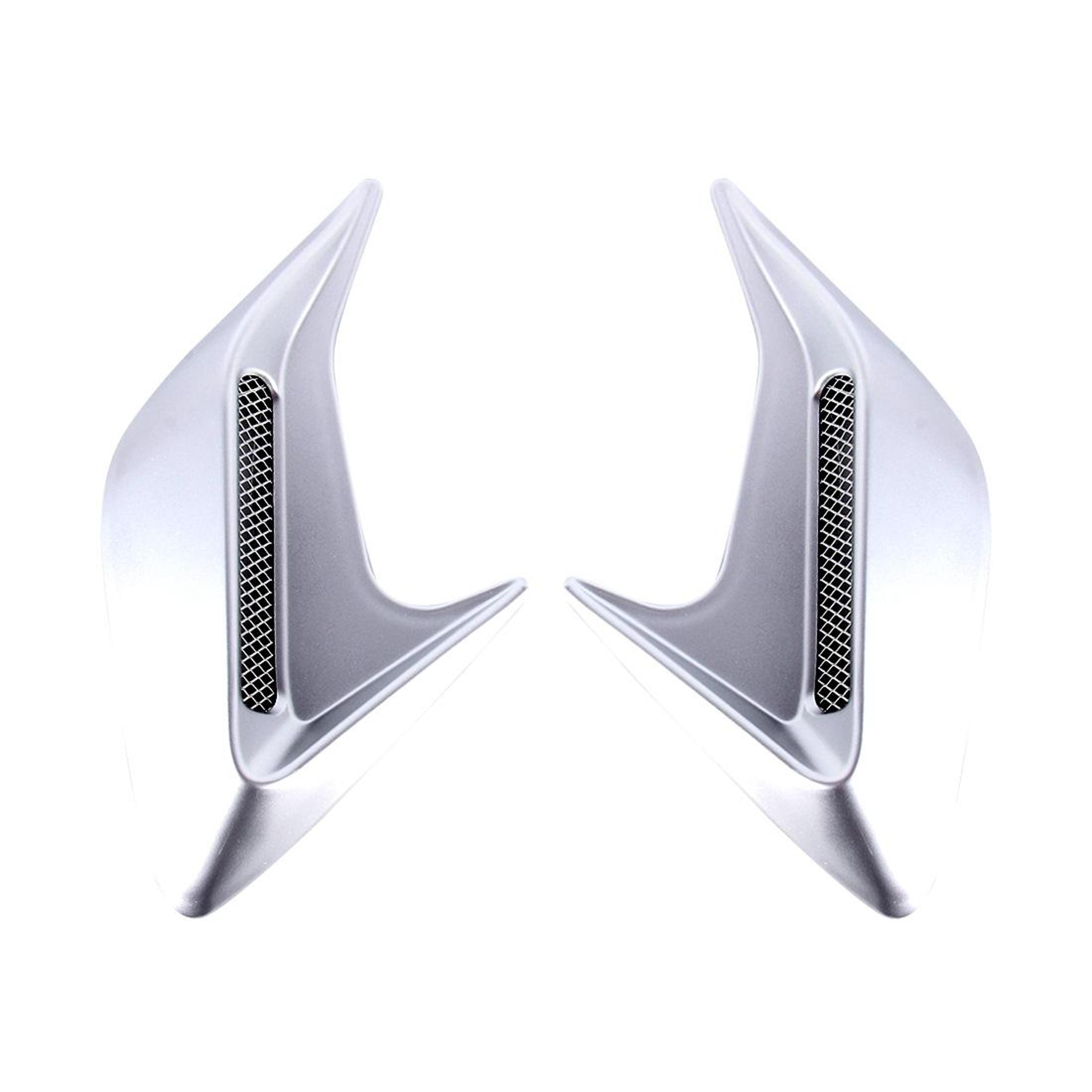 turbo style car hood vent covers universal decorative air intake scoop grilles
