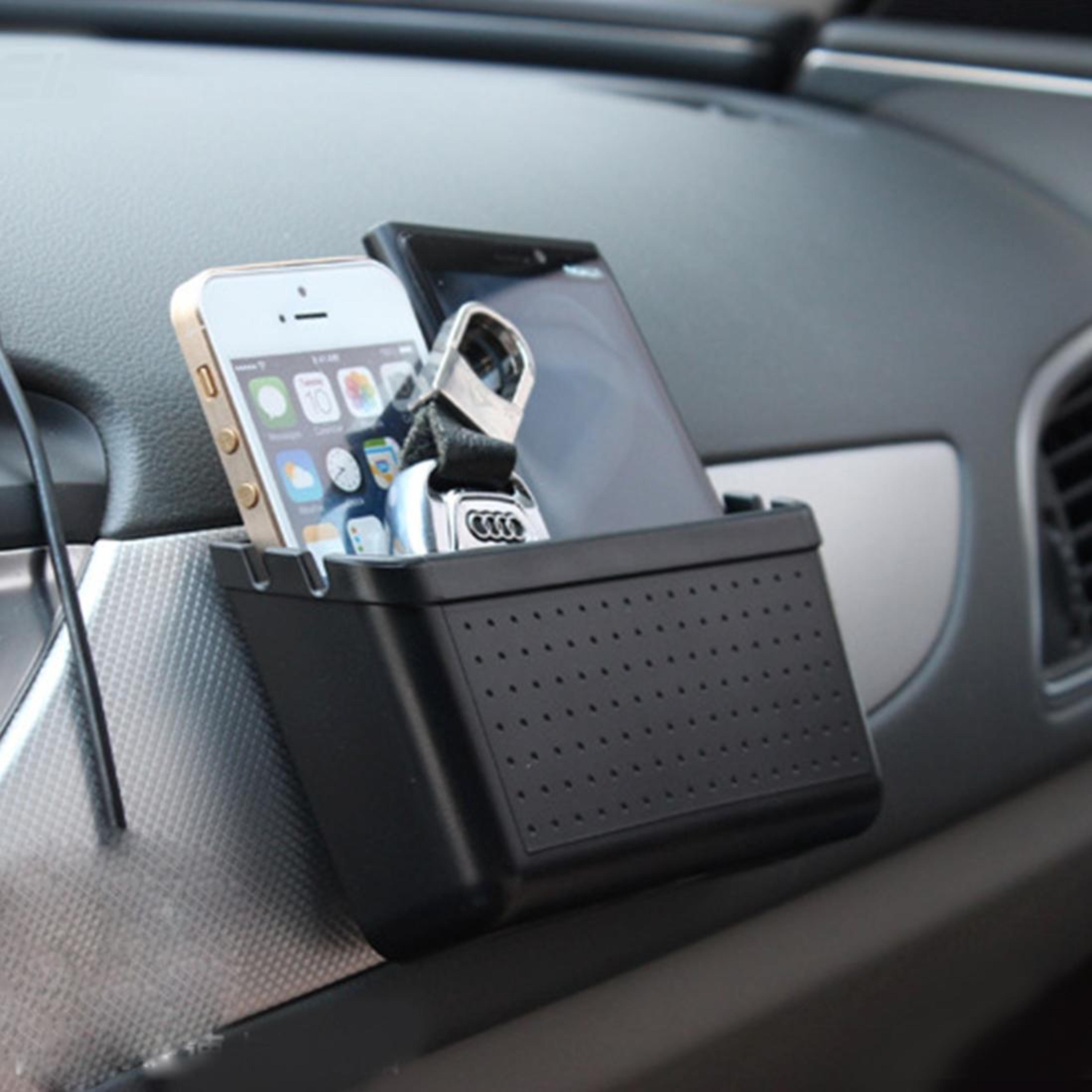 car seat gap organizer pocket multi purpose car storage organizer for phones, tools & essentials