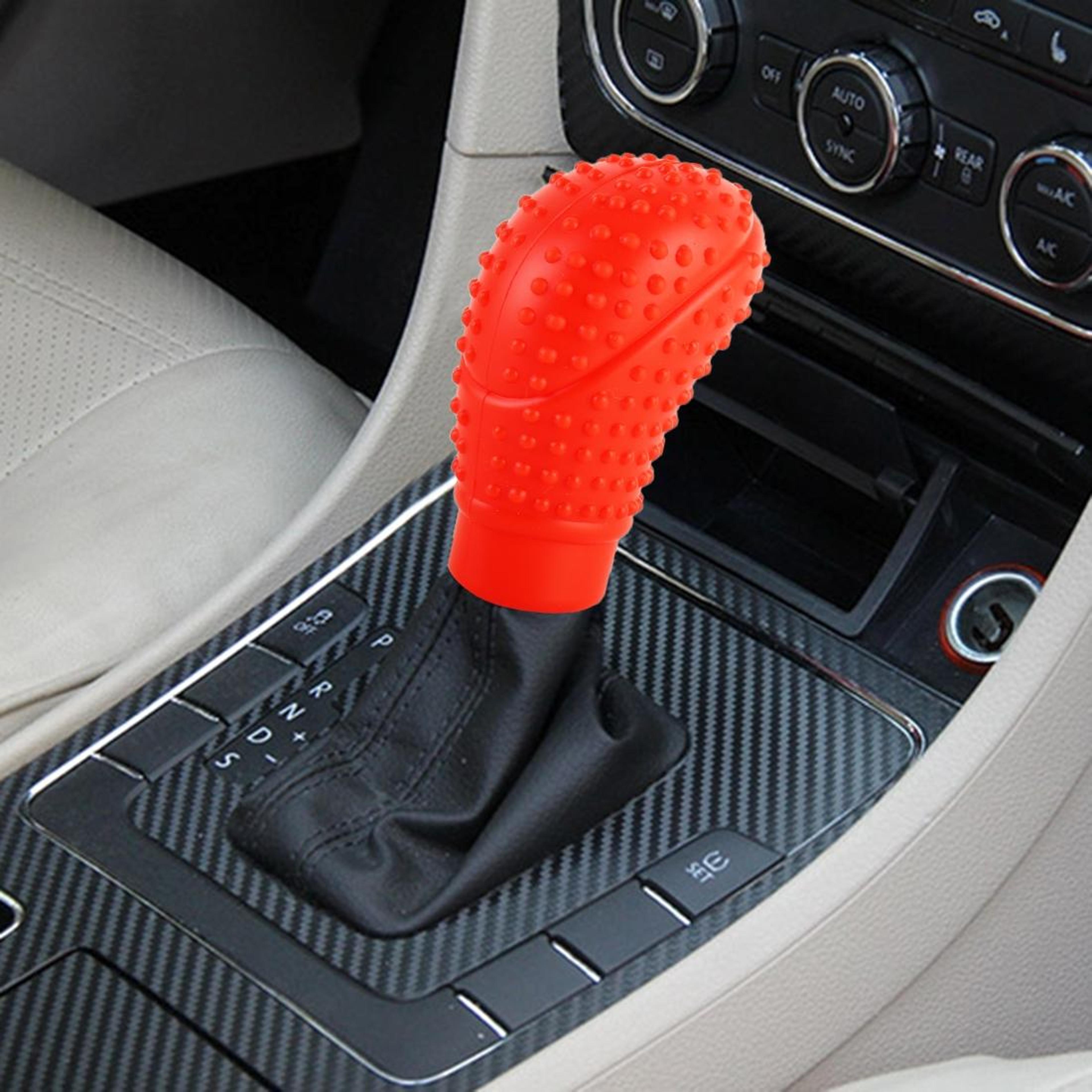 universal silicone gear shift knob cover non slip shifter protector for most cars