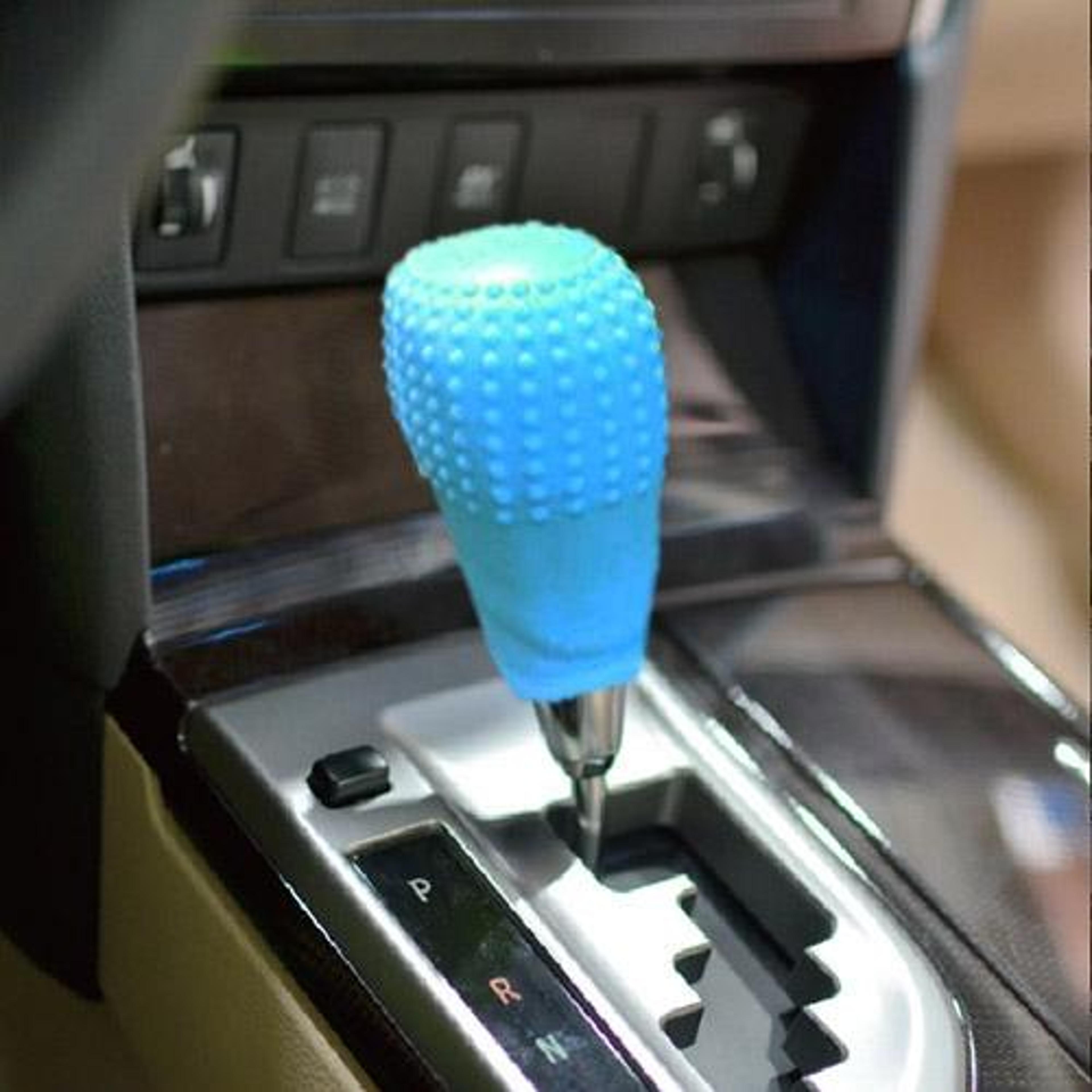 universal silicone gear shift knob cover non slip shifter grip protector for cars