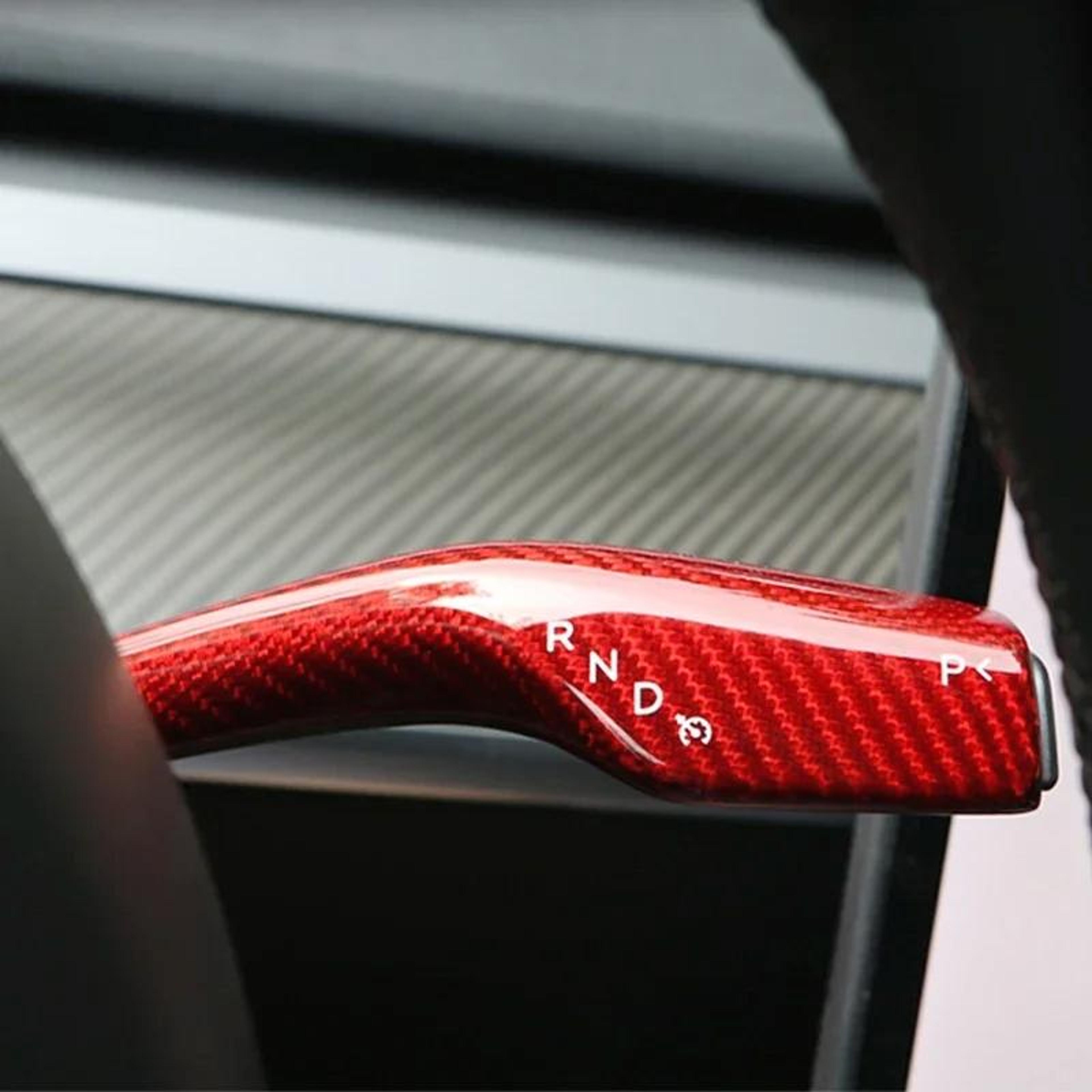 carbon fiber turn signal lever covers protective abs stalk trim set