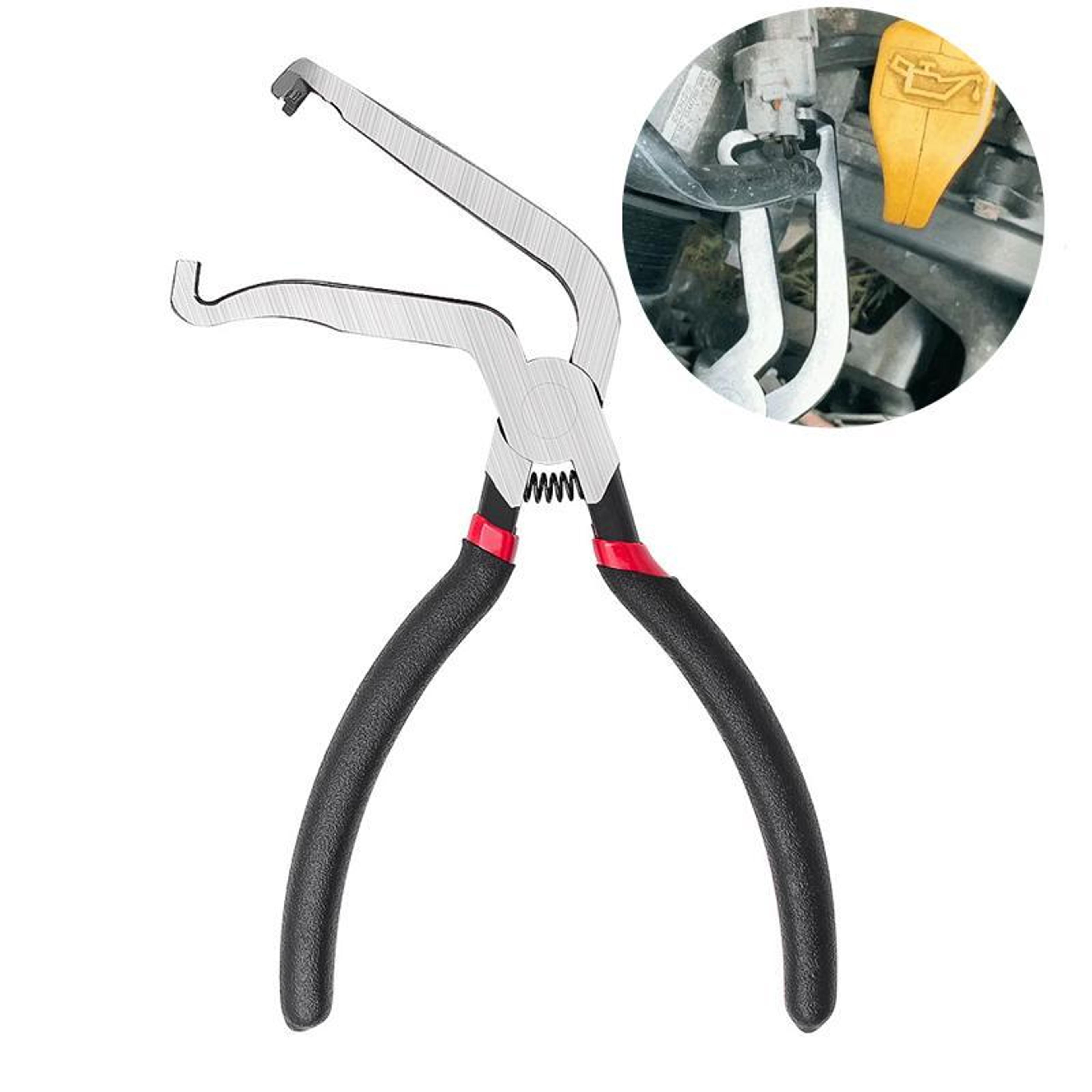 progrip fuel line & electrical disconnect pliers for wire harness and hose removal