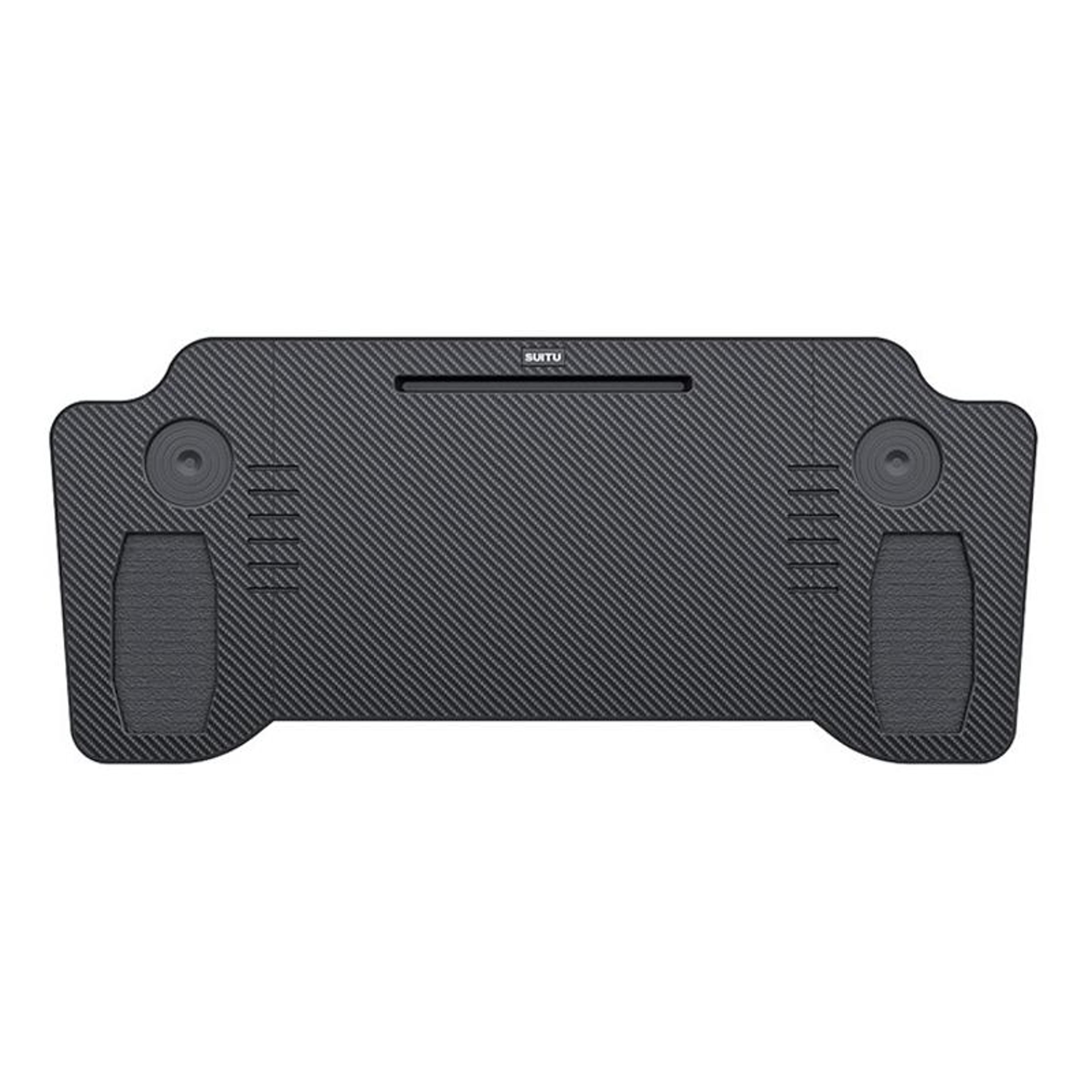 tesla folding center console table for camping, dining & work