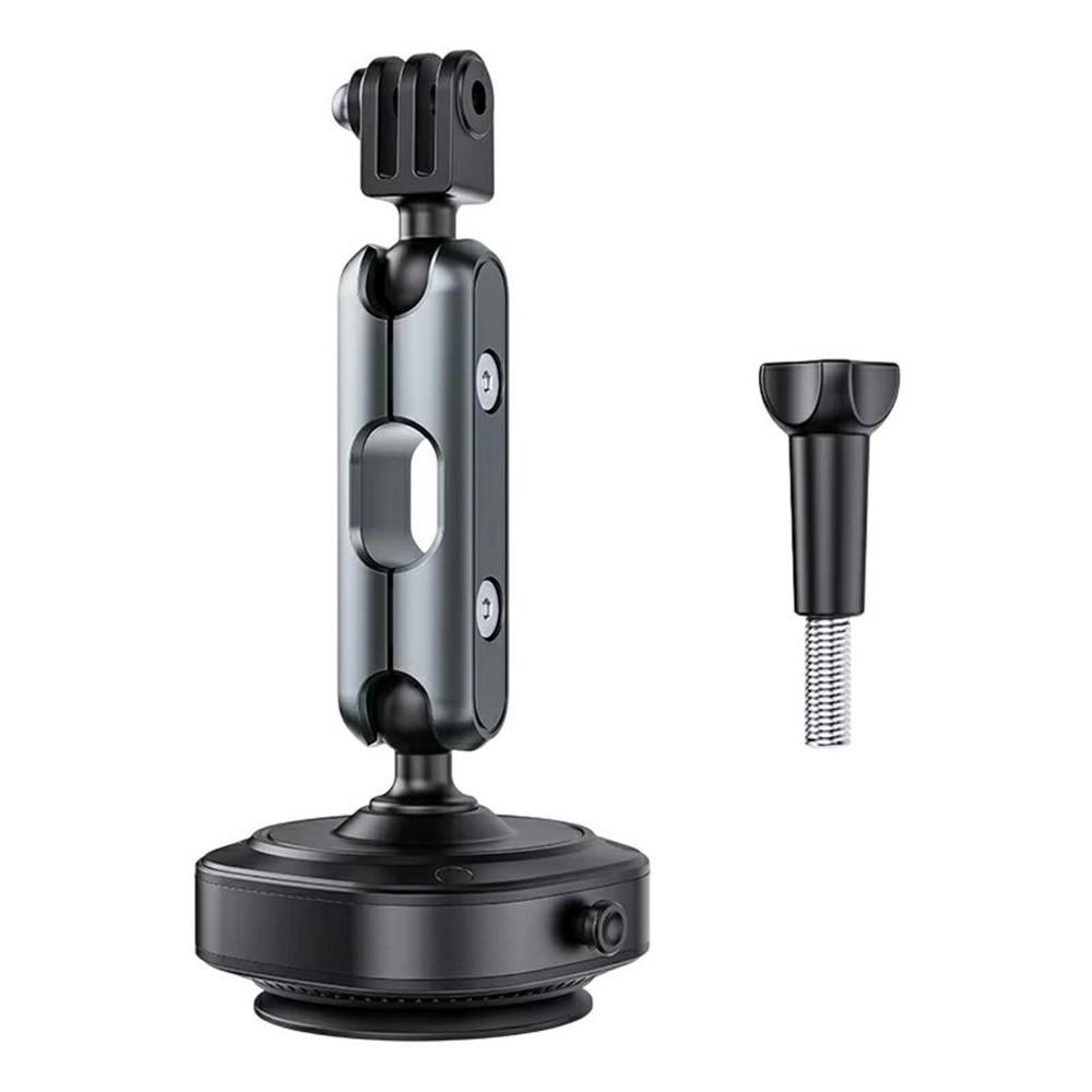 action camera car mount electric vacuum suction cup mount with degree aluminum holder
