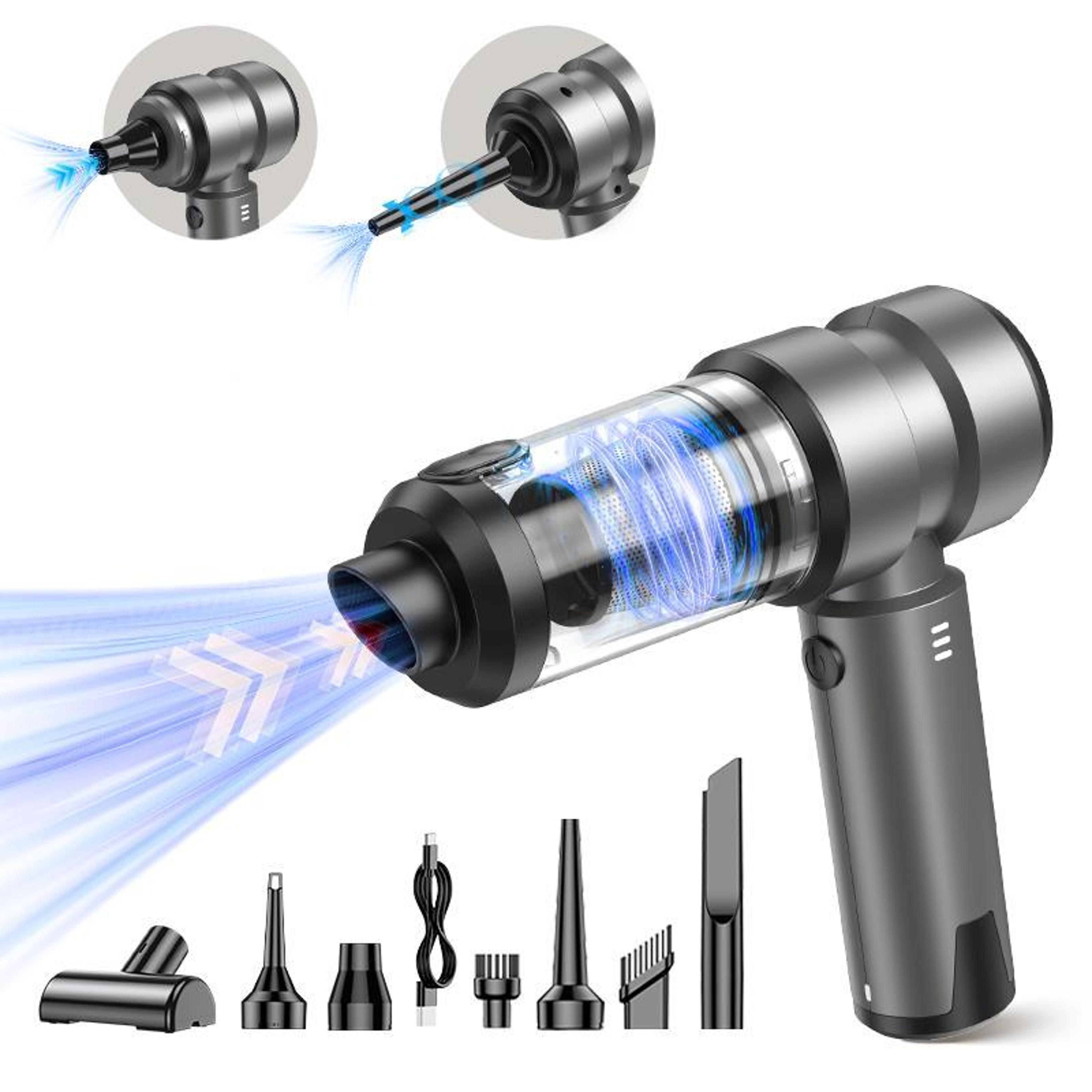 cordless car vacuum cleaner brushless portable handheld vacuum with 3 speed suction