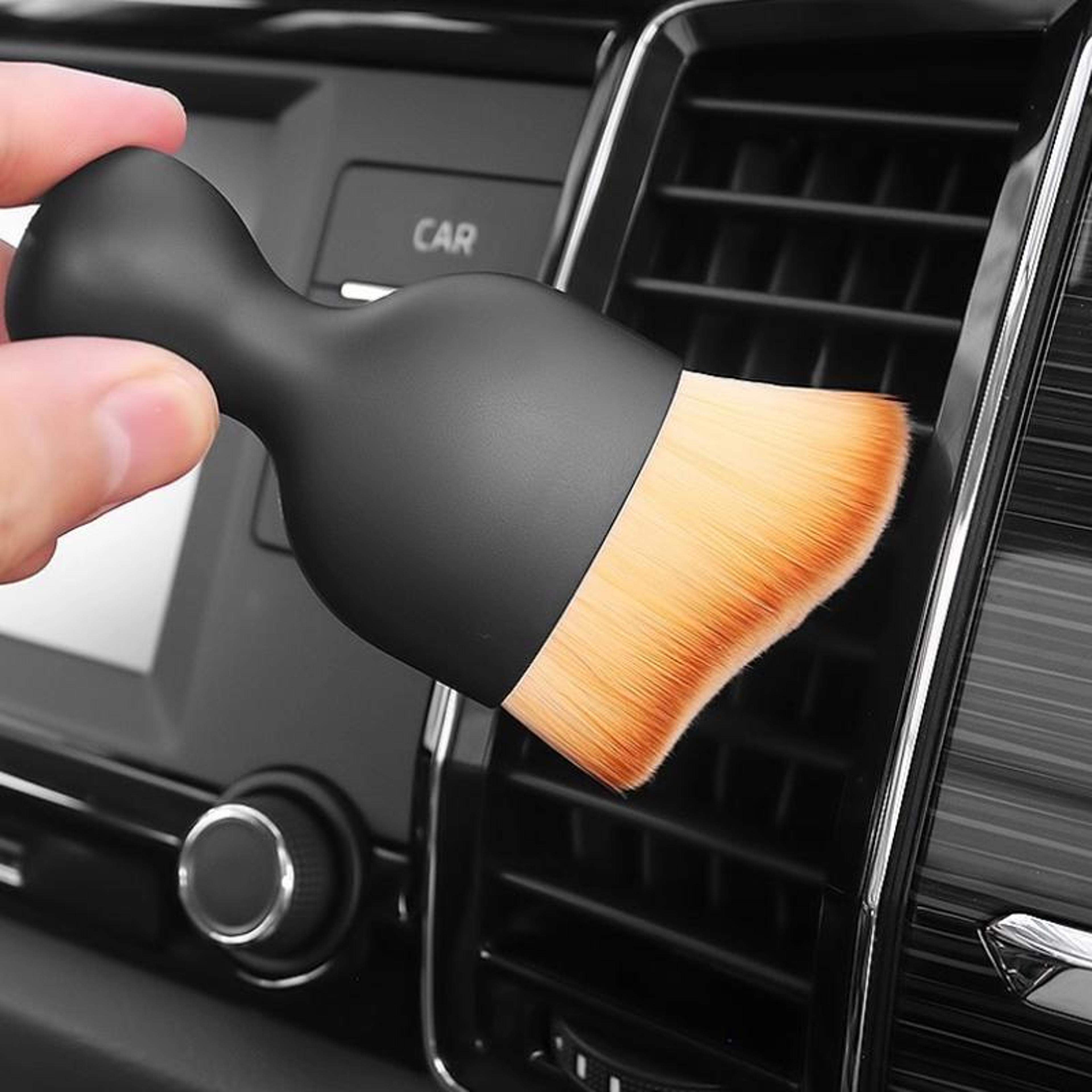 soft car air vent cleaning brush interior detailing dust remover for ac vents dashboard and crevices