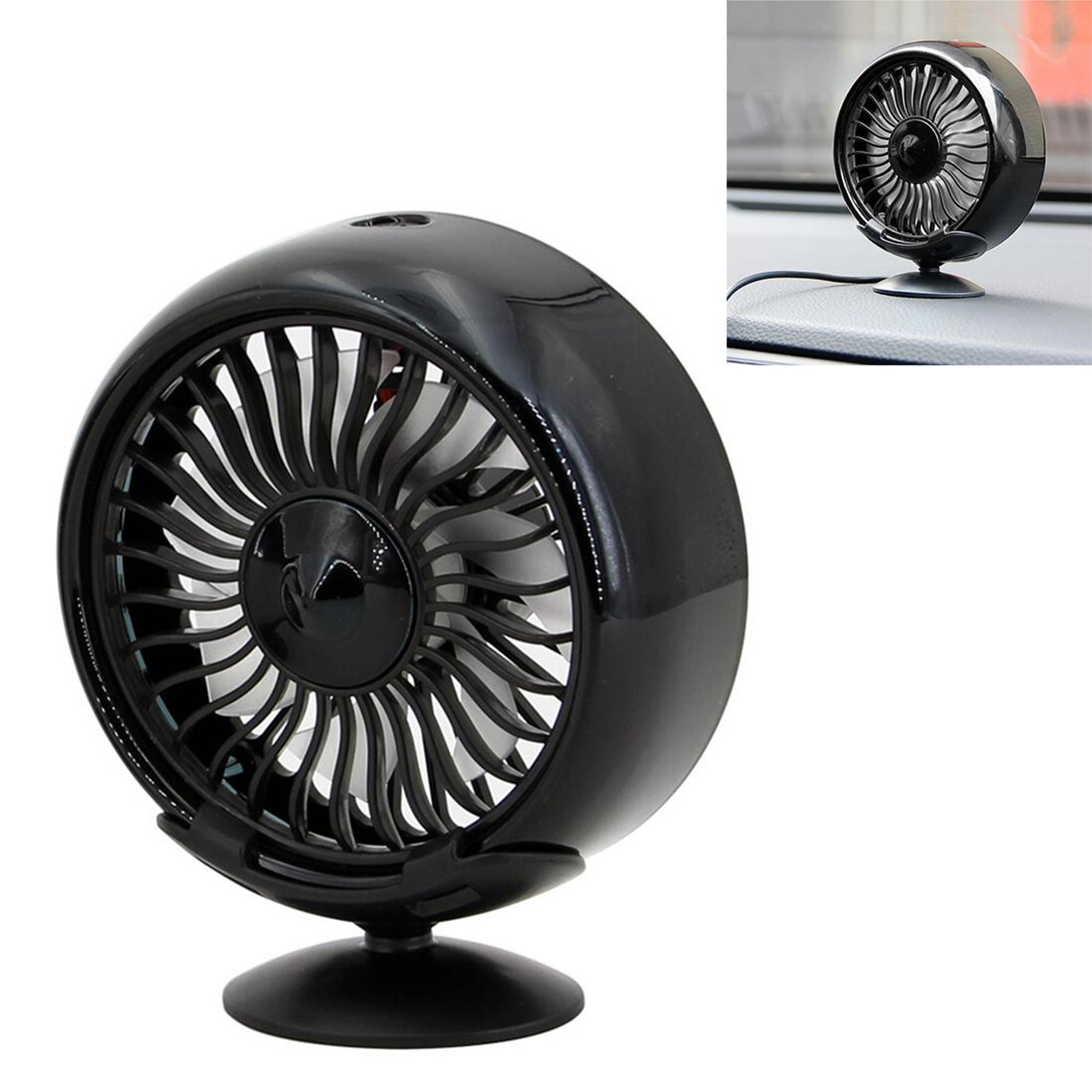 portable car cooling fan dashboard mini car fan with stable base