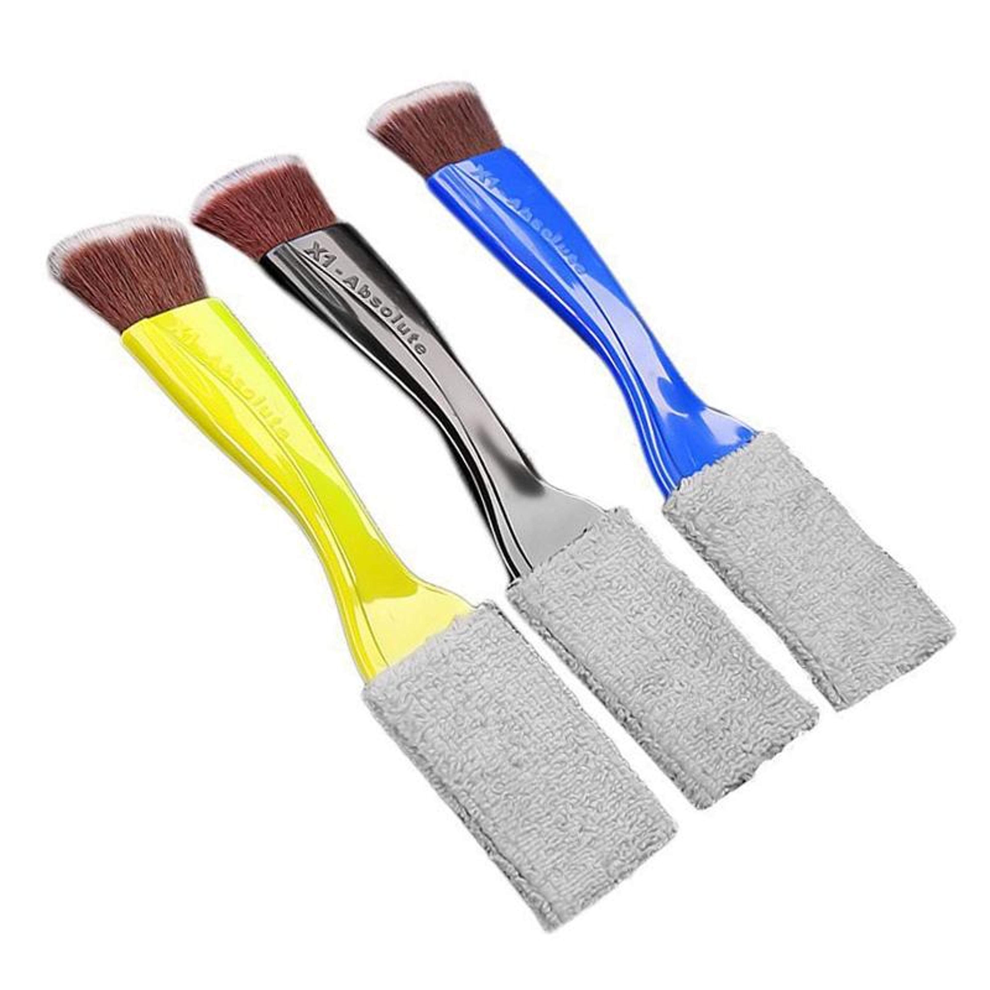 car vent cleaning brush soft bristle car interior cleaning brush for air vents dashboard and trim
