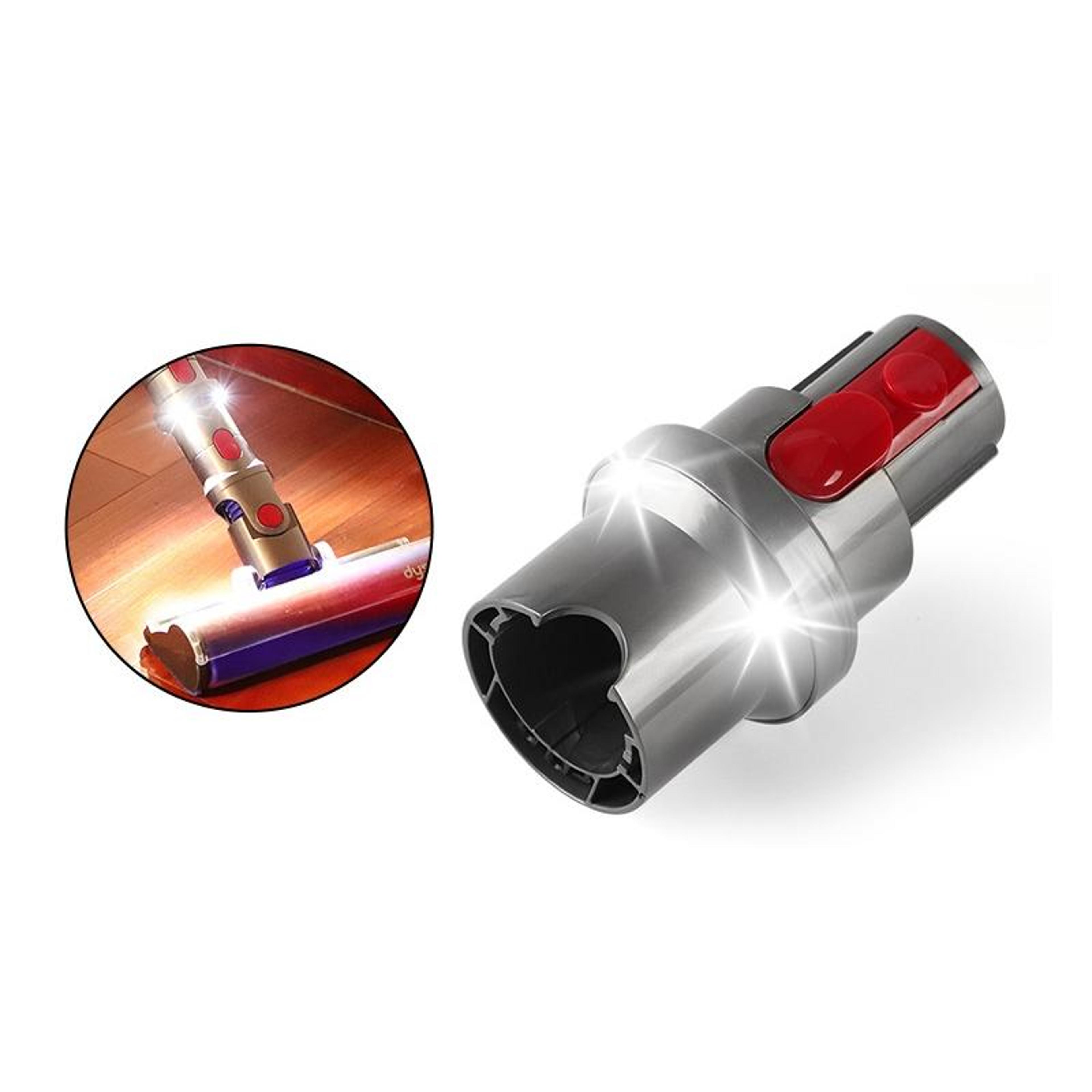 dyson vacuum head adapter with led light for v7 v8 v10 v11 v15 replacement attachment