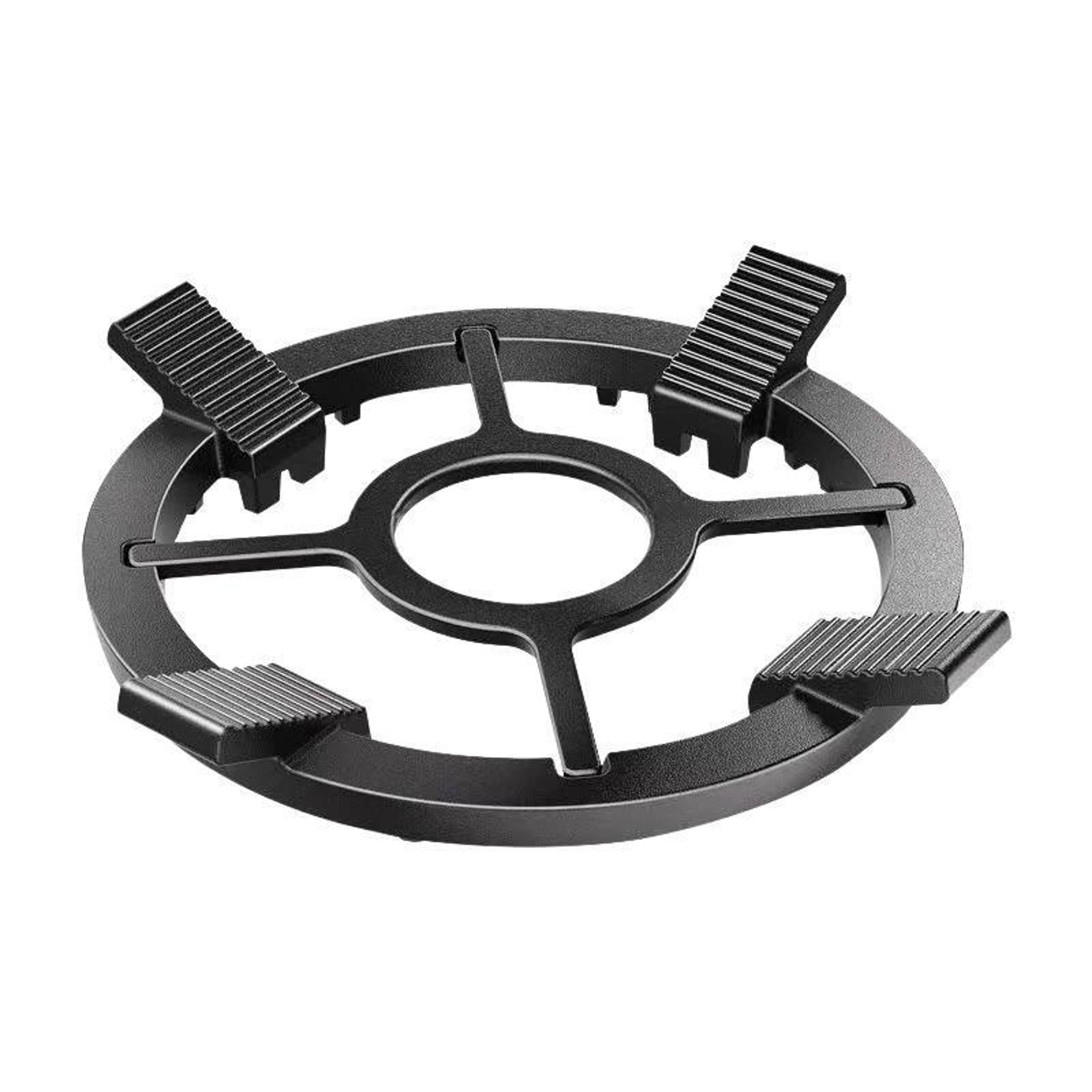 universal cast steel wok ring non slip gas stove support ring for woks milk pans and small cookware