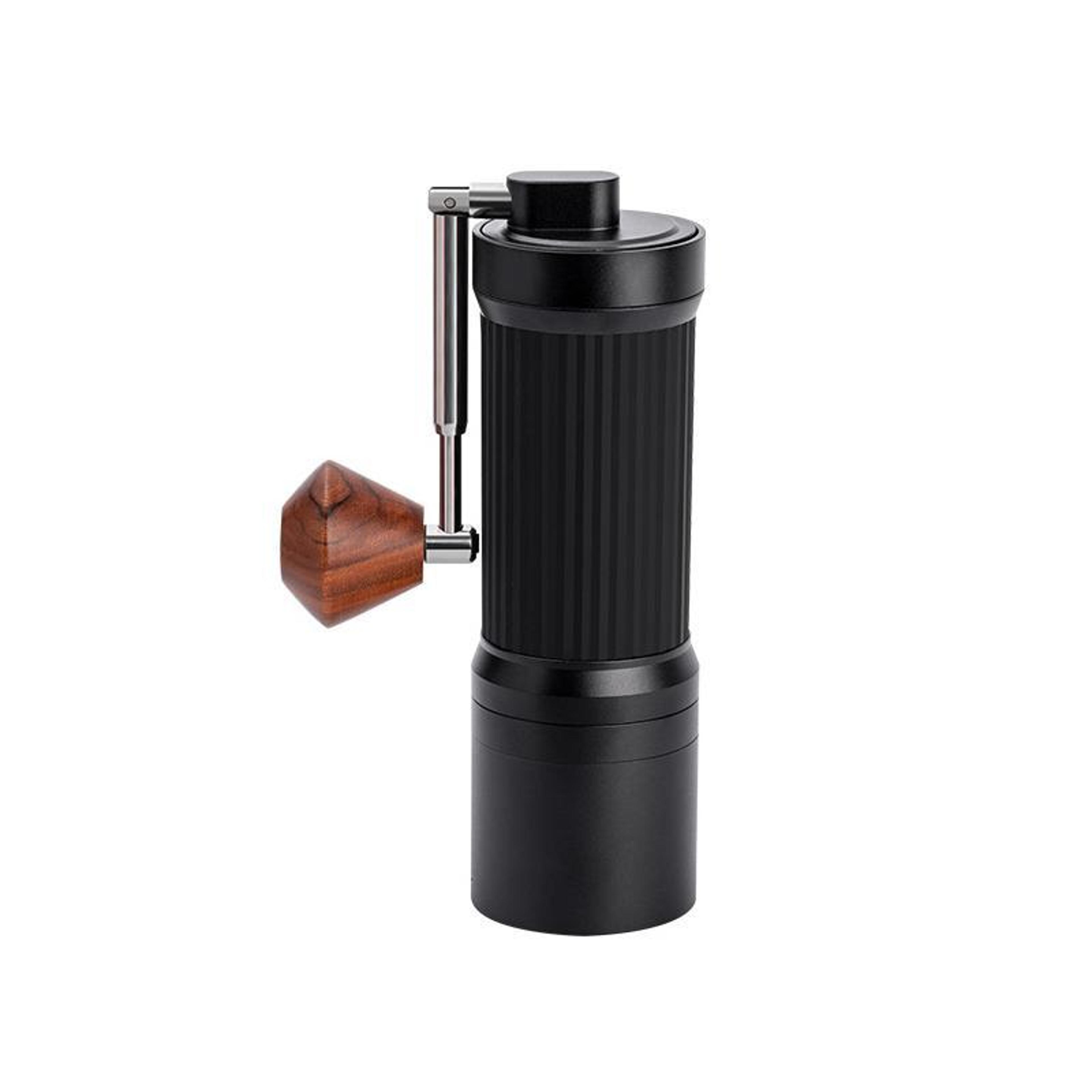 seven stars manual coffee grinder stainless steel burr coffee grinder with foldable hand crank