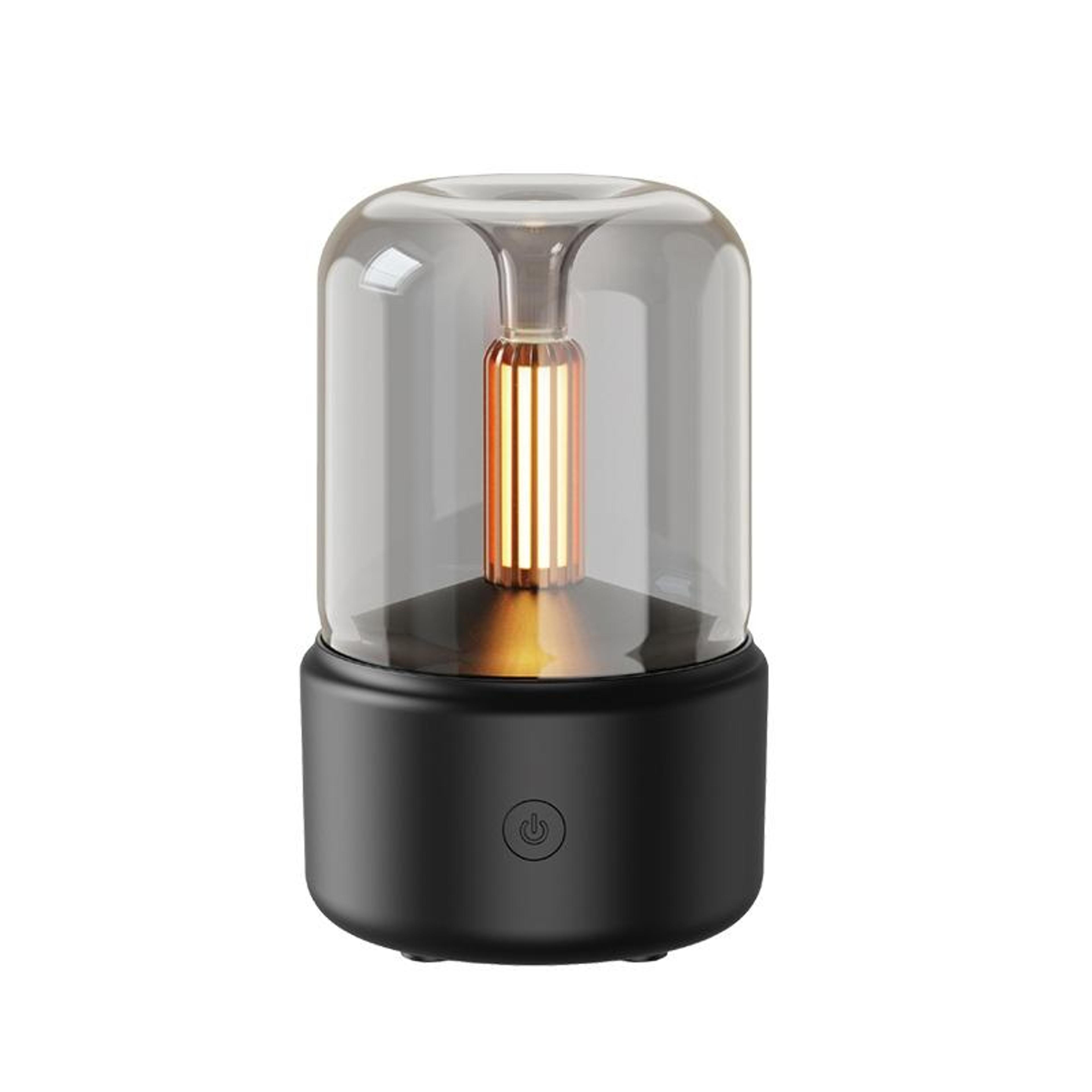 candlelight aroma diffuser essential oil diffuser usb humidifier with led night light