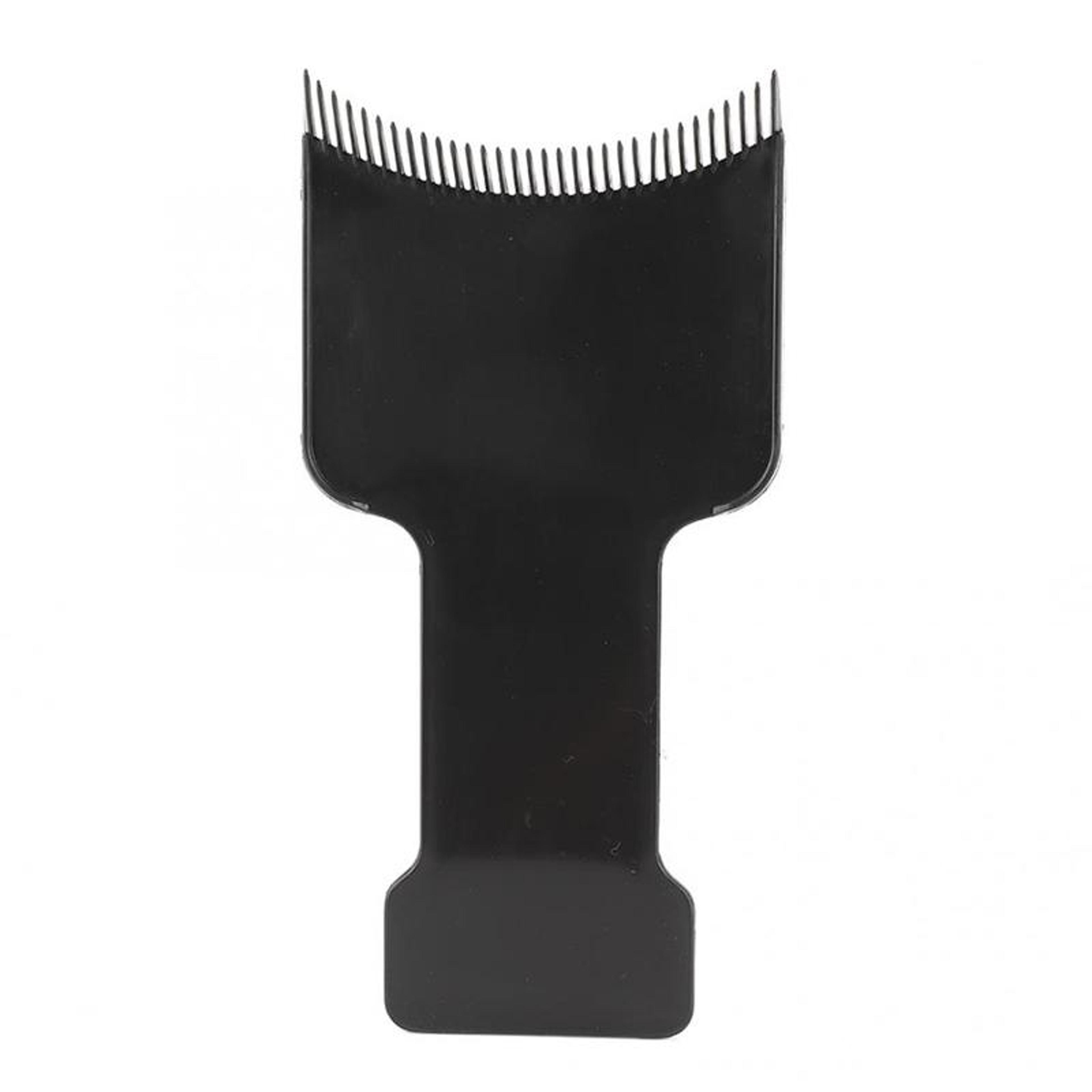hair highlighting board and hair coloring brush set with highlight comb
